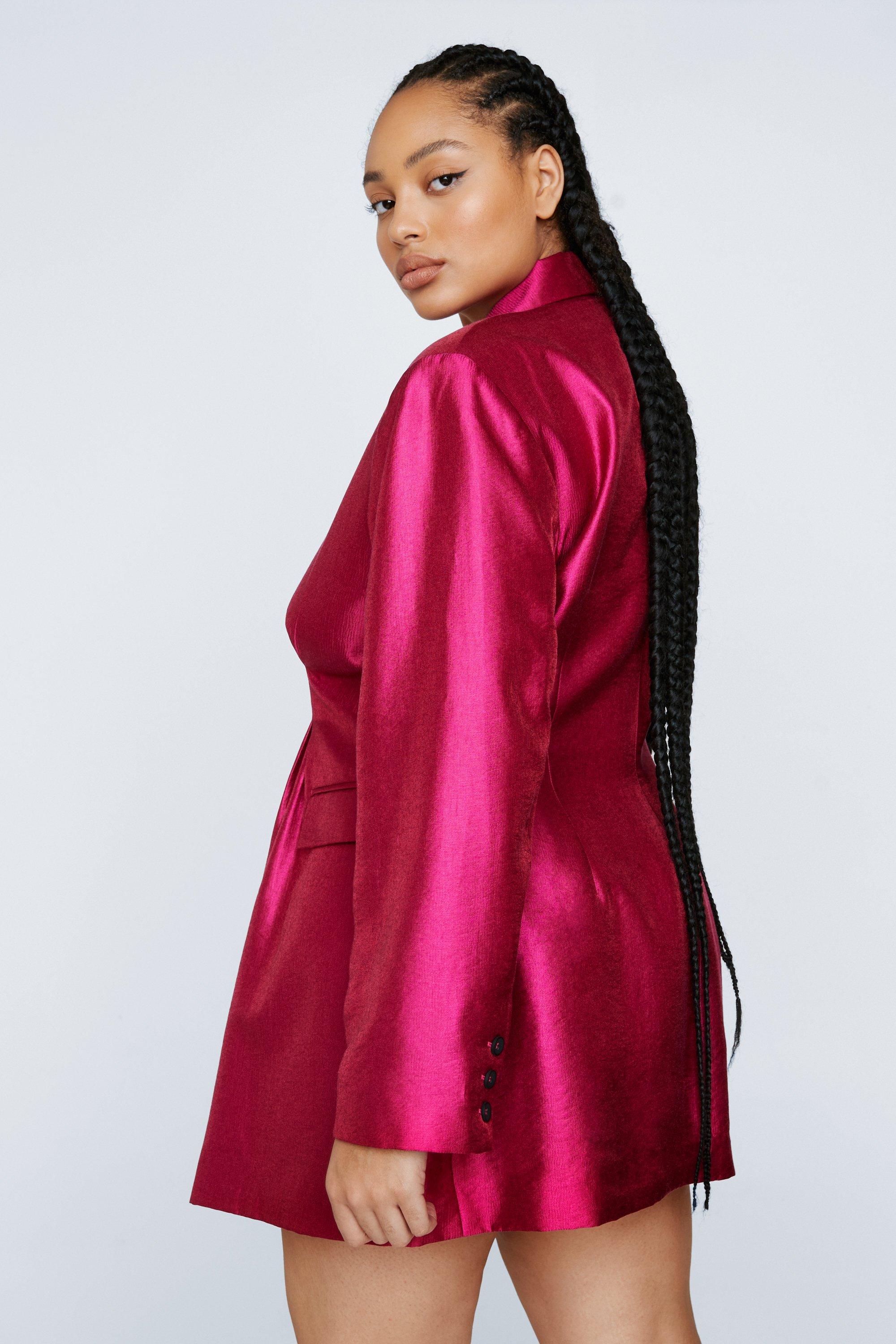 Missguided tailored blazer midi dress sale