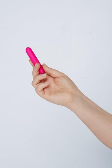 10 Function Rechargeable Rose Bullet Vibrator Sex Toy pink