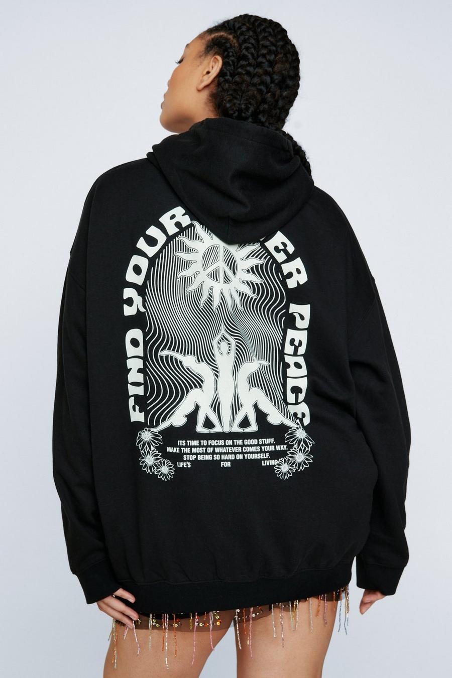 Plus Size Circa 06 Find Your Inner Peace Hoodie