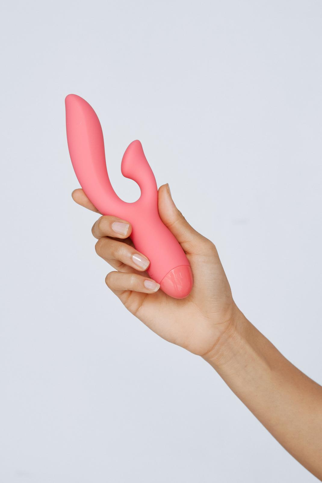 Coral 10 Function Rechargeable Rabbit Vibrator Sex Toy image number 1