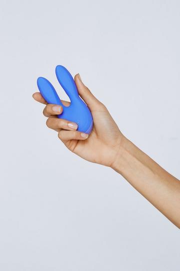 10 Function Rechargeable Rabbit Vibrator Sex Toy blue