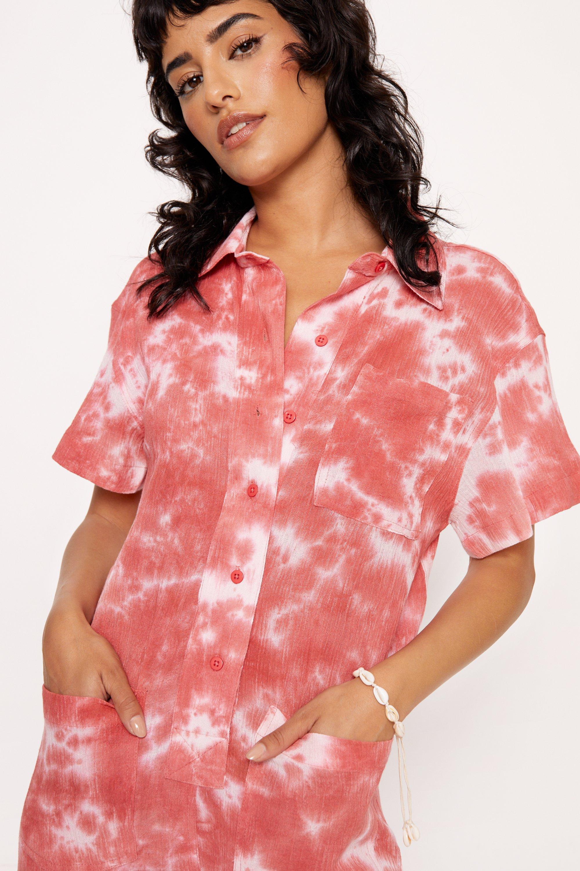 Multi tie dye t shirt outlet dress