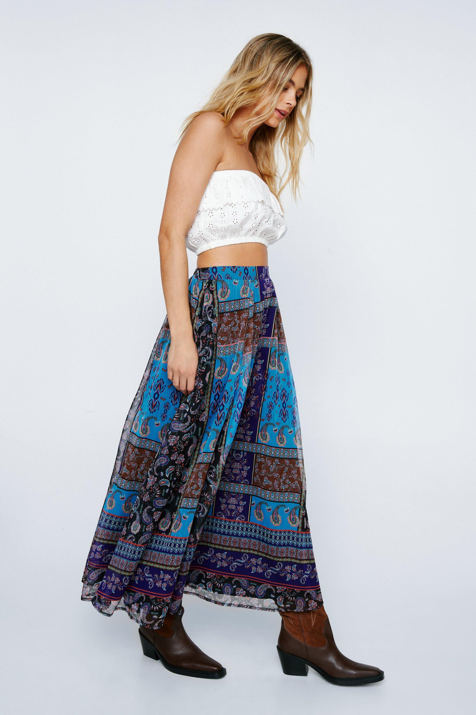 Wrap maxi 2024 skirt uk