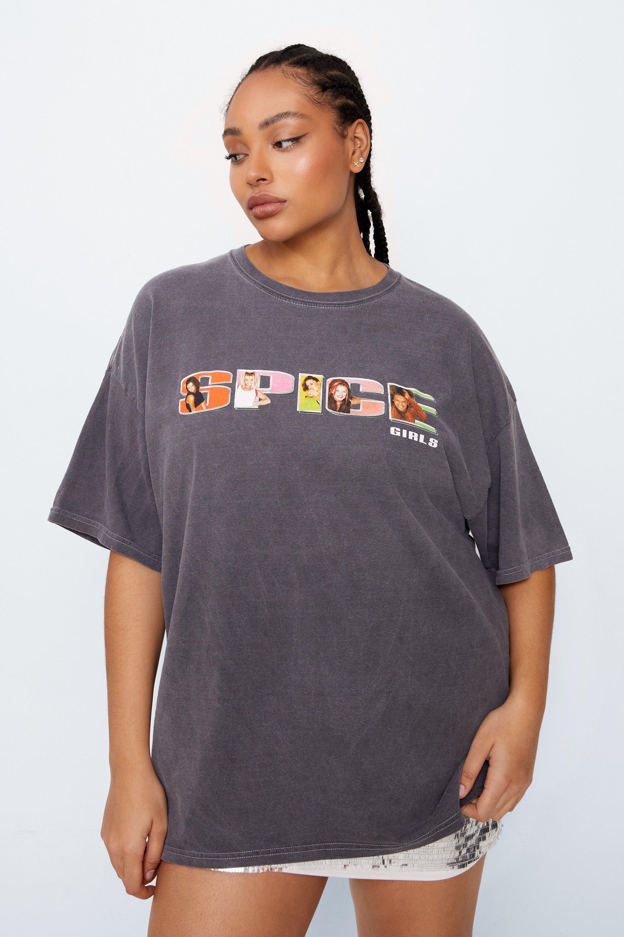 Plus Size Spice Girls Oversized T-shirt | Nasty Gal