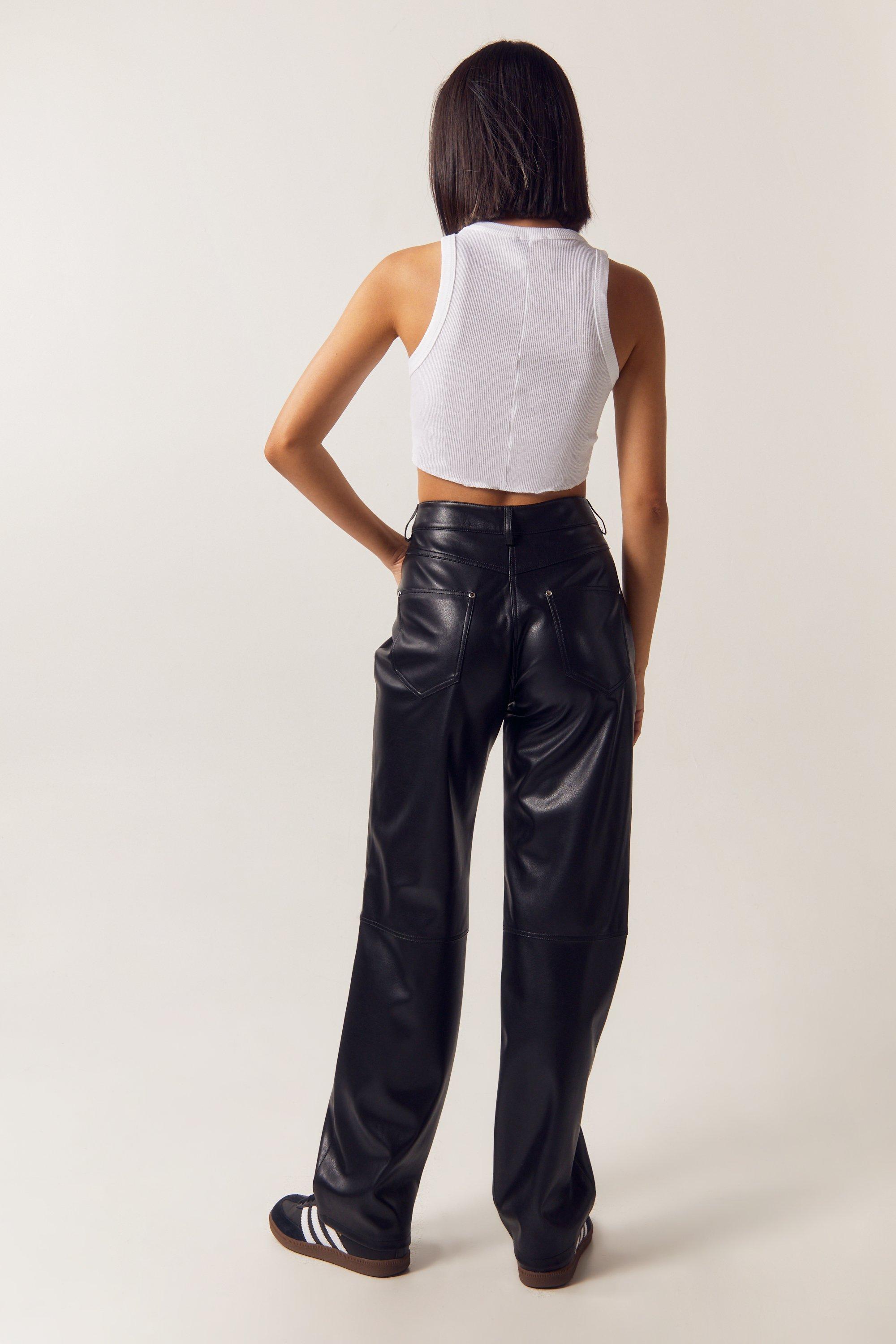 Minimalist - Petite Faux Leather Pants – Pretty & Petite