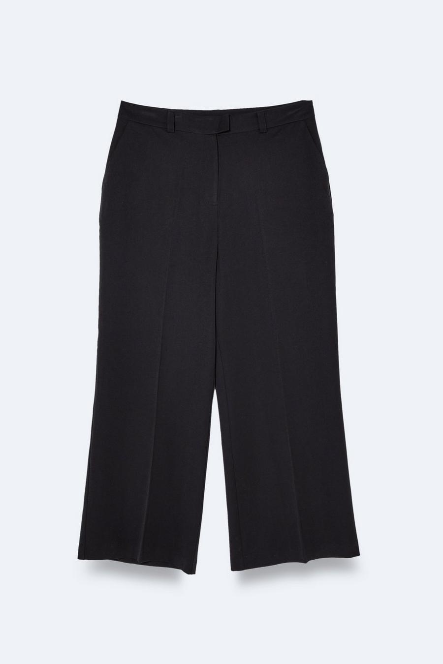 Plus Size Tailored Straight Leg Trousers