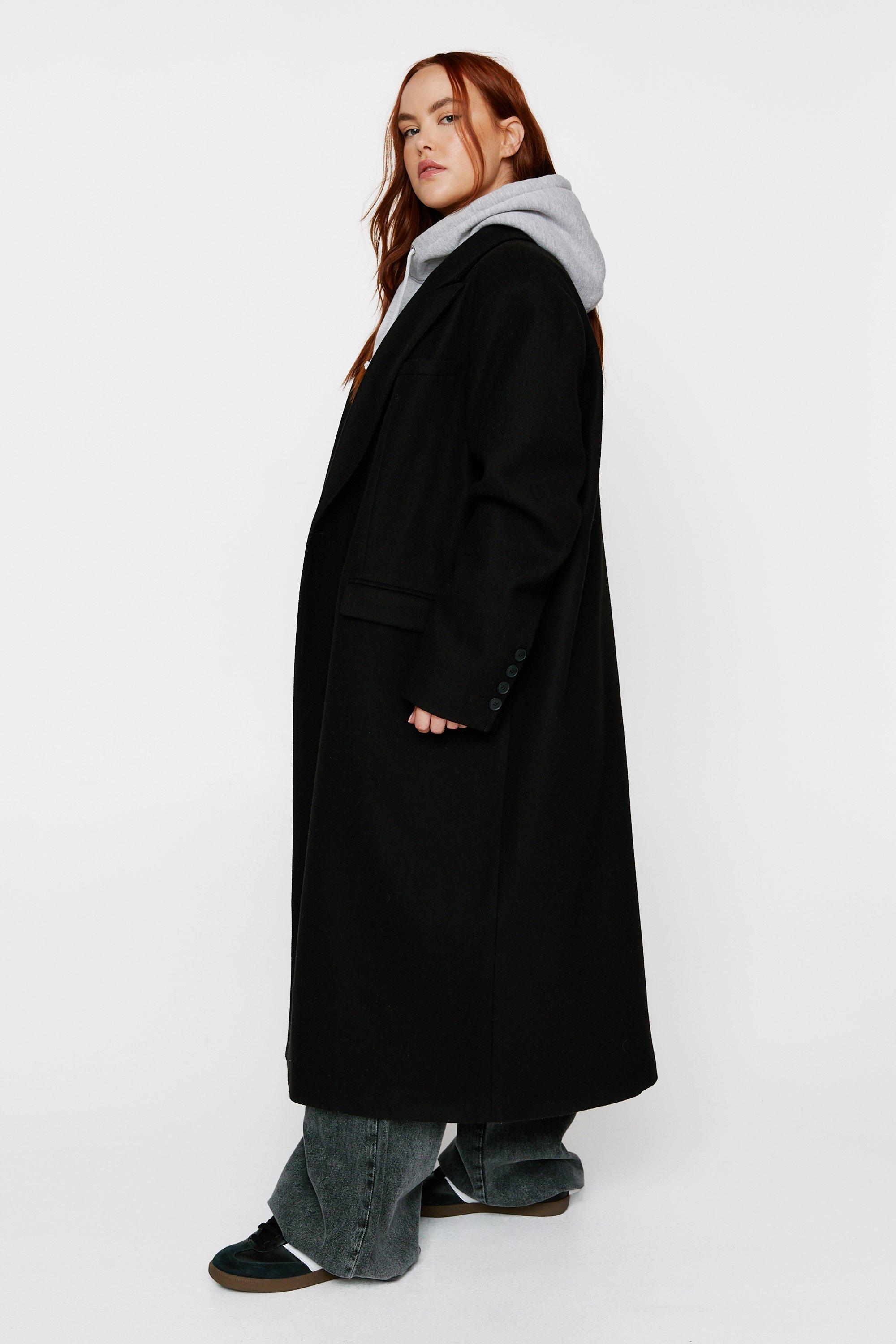 Hooded hotsell tailored coat