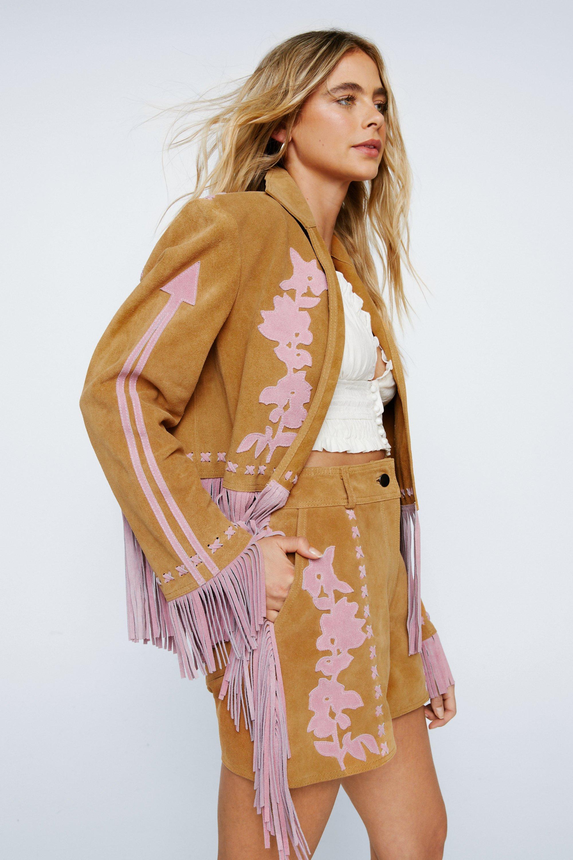 Nasty gal clearance fringe jacket