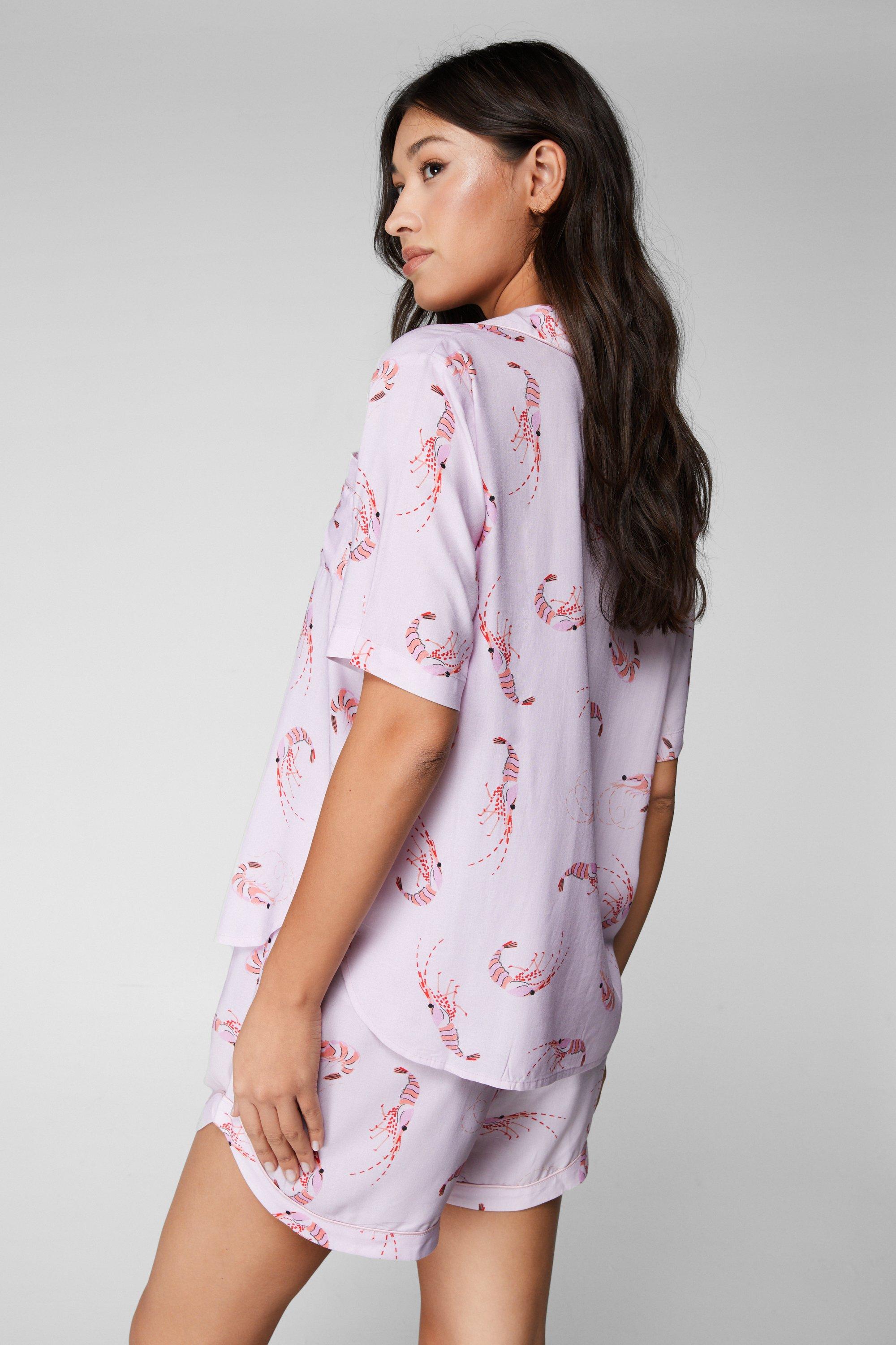 Shirt short online pyjamas