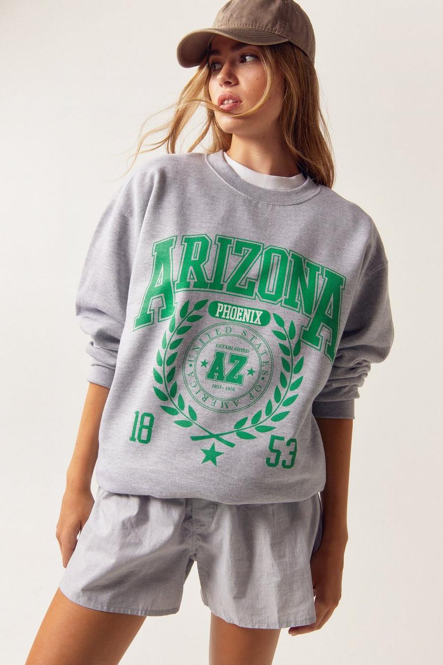 Arizona Oversized Graphic Sweatshirt