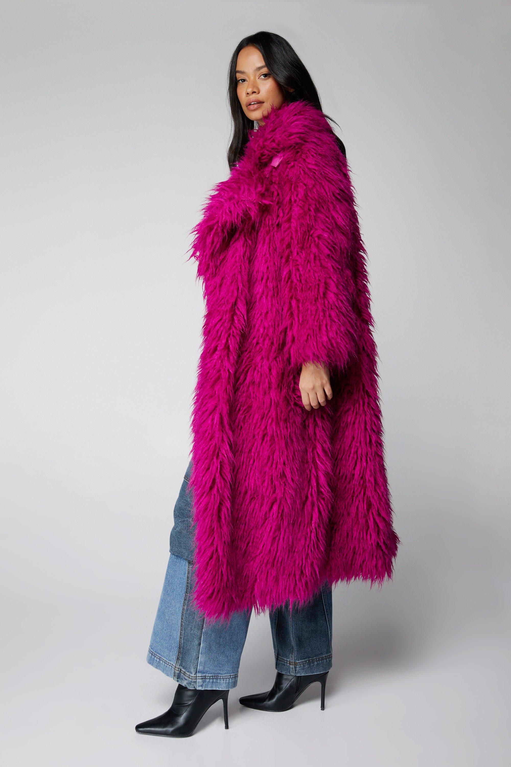 New look clearance petite fur coat