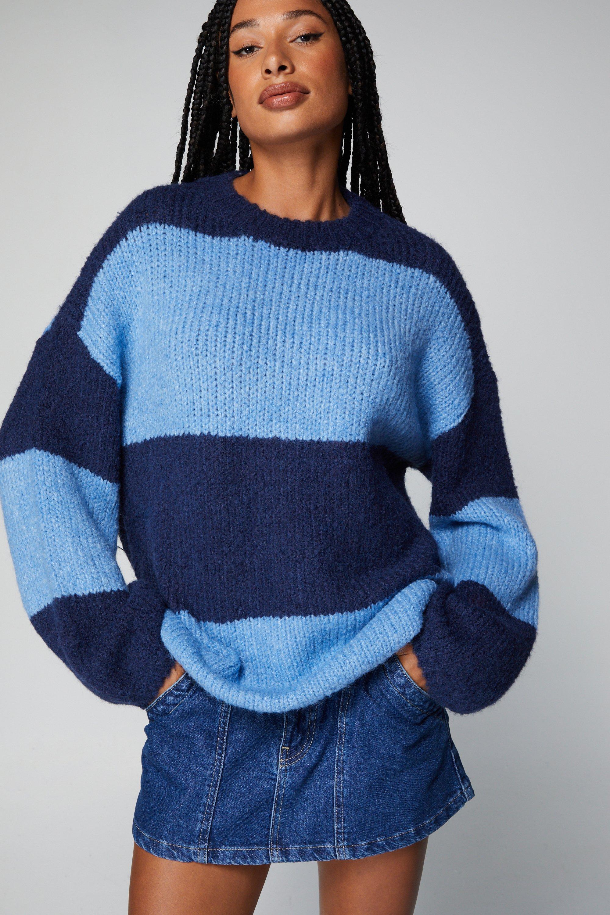 Mock neck oversized sweater best sale