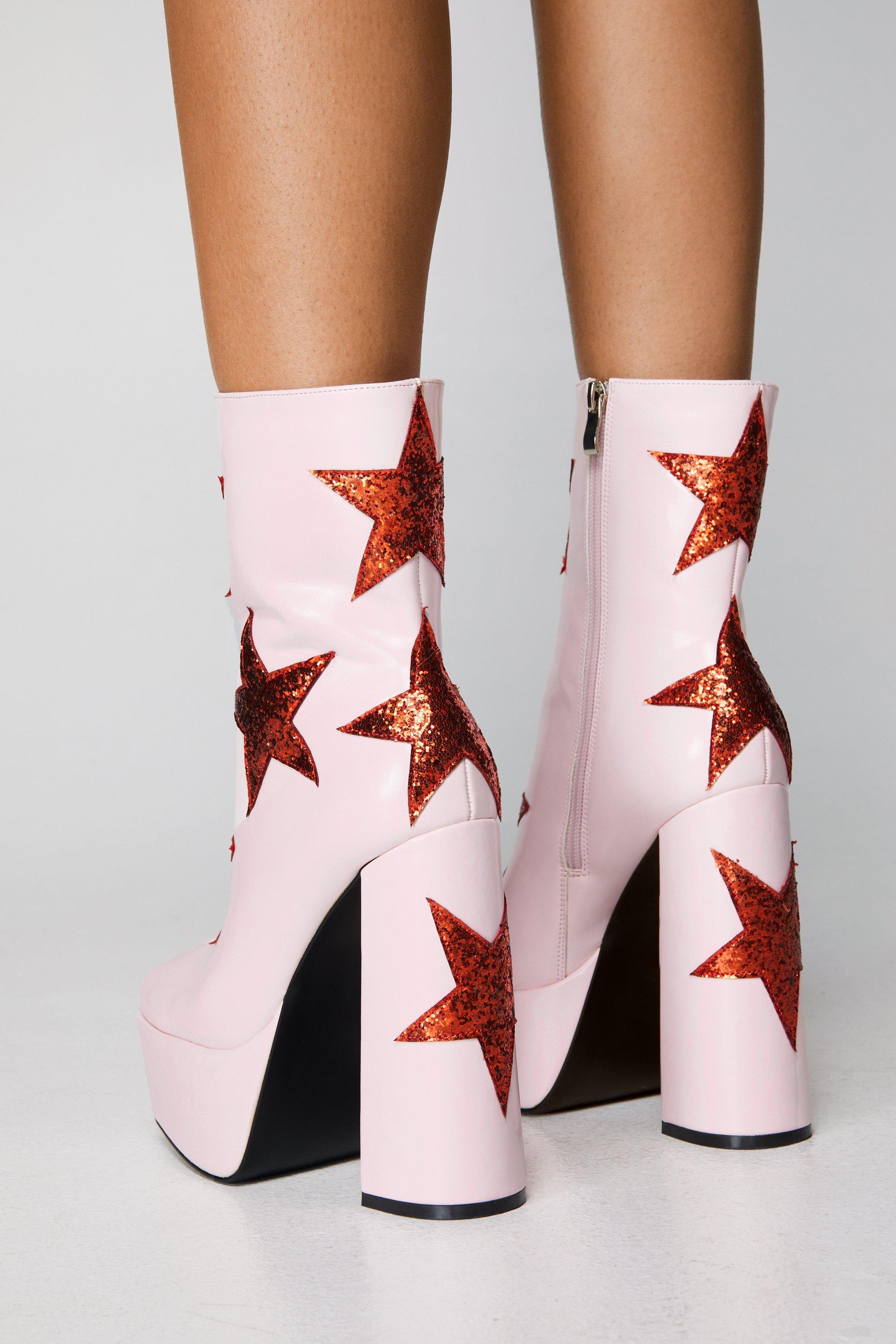 Star clearance ankle boots