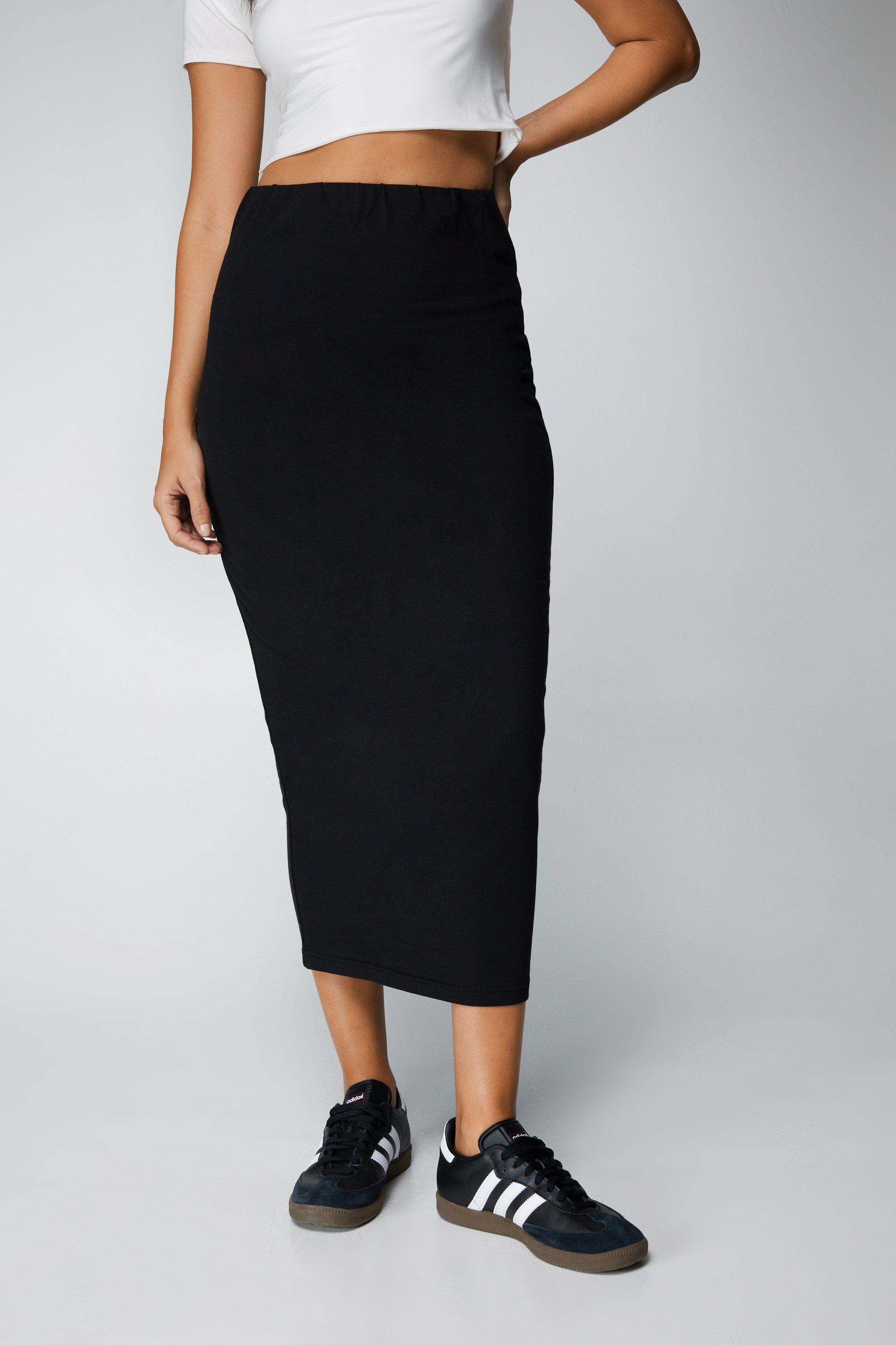 Midi pencil hotsell skirt jersey