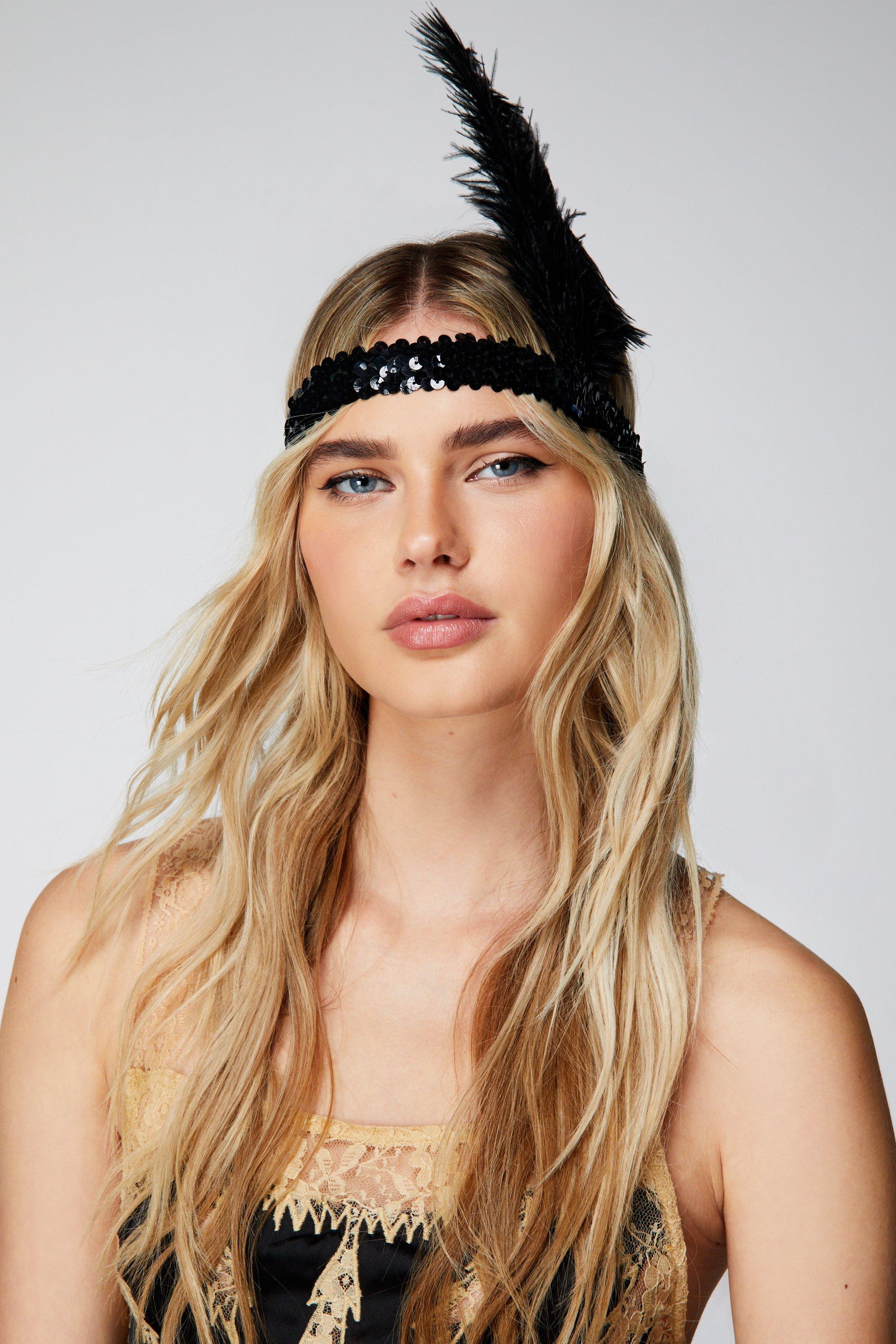 Sequin Flapper Headband