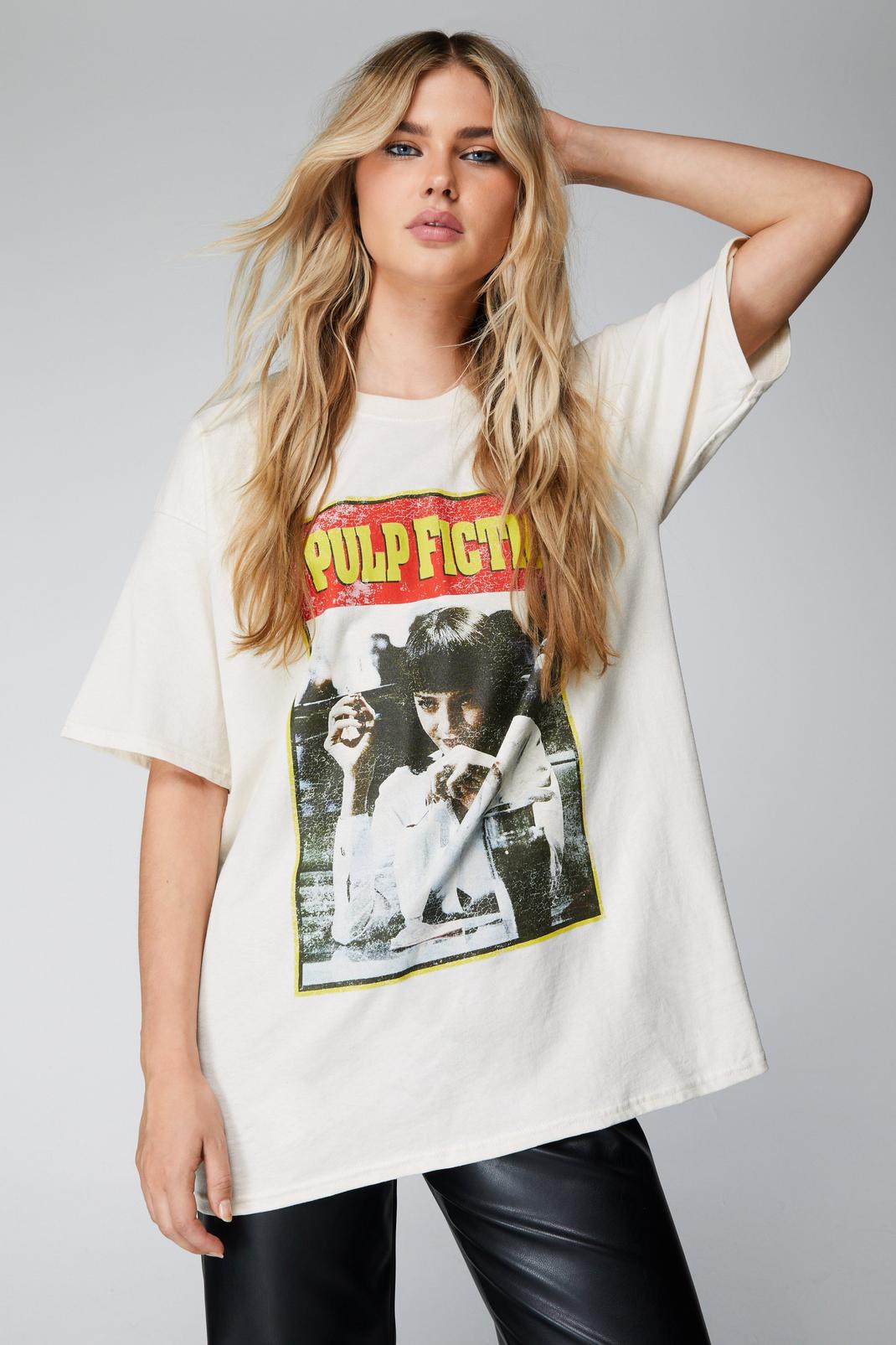 Sand Pulp Fiction Graphic T-shirt image number 1