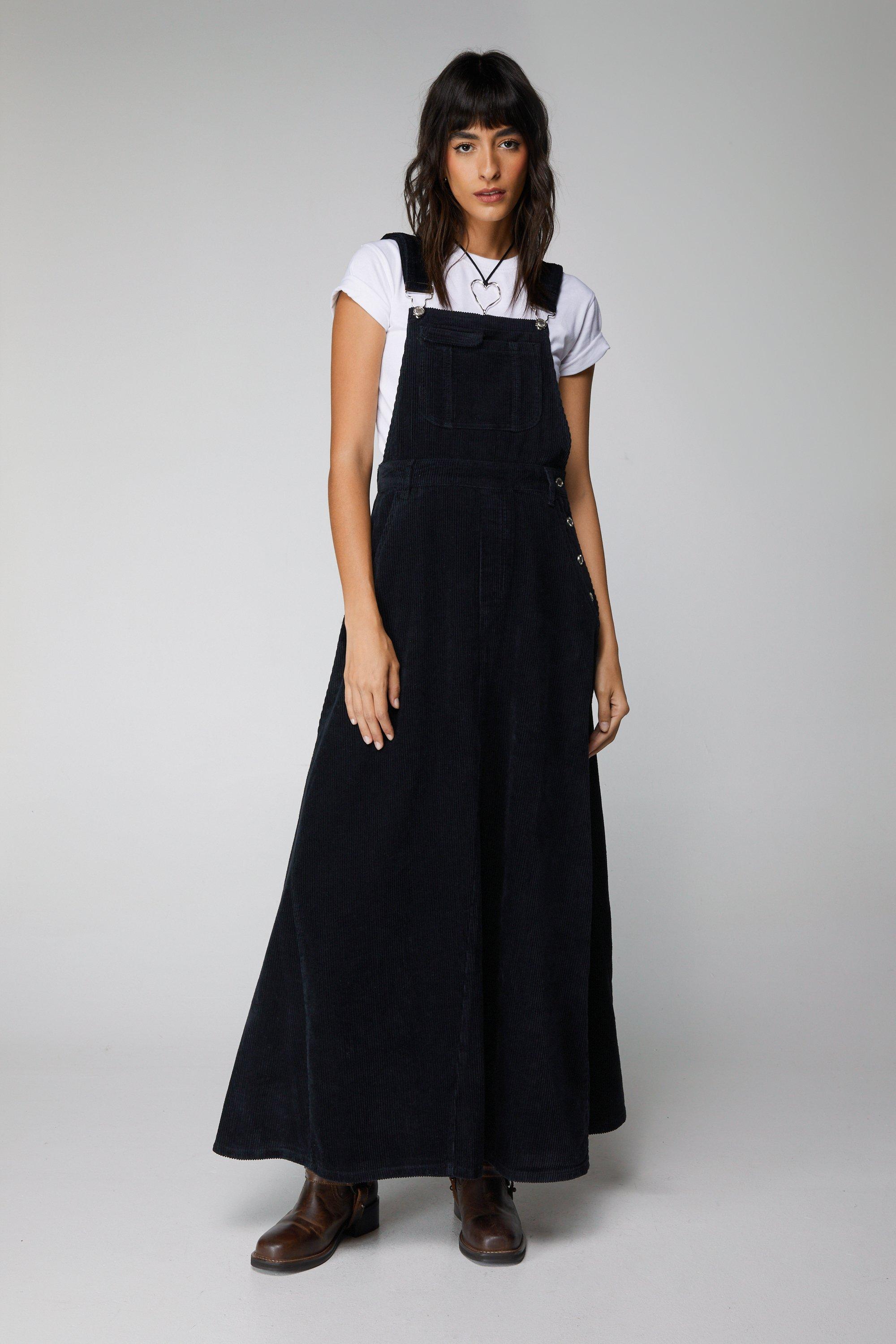 Cord dungaree dress hotsell