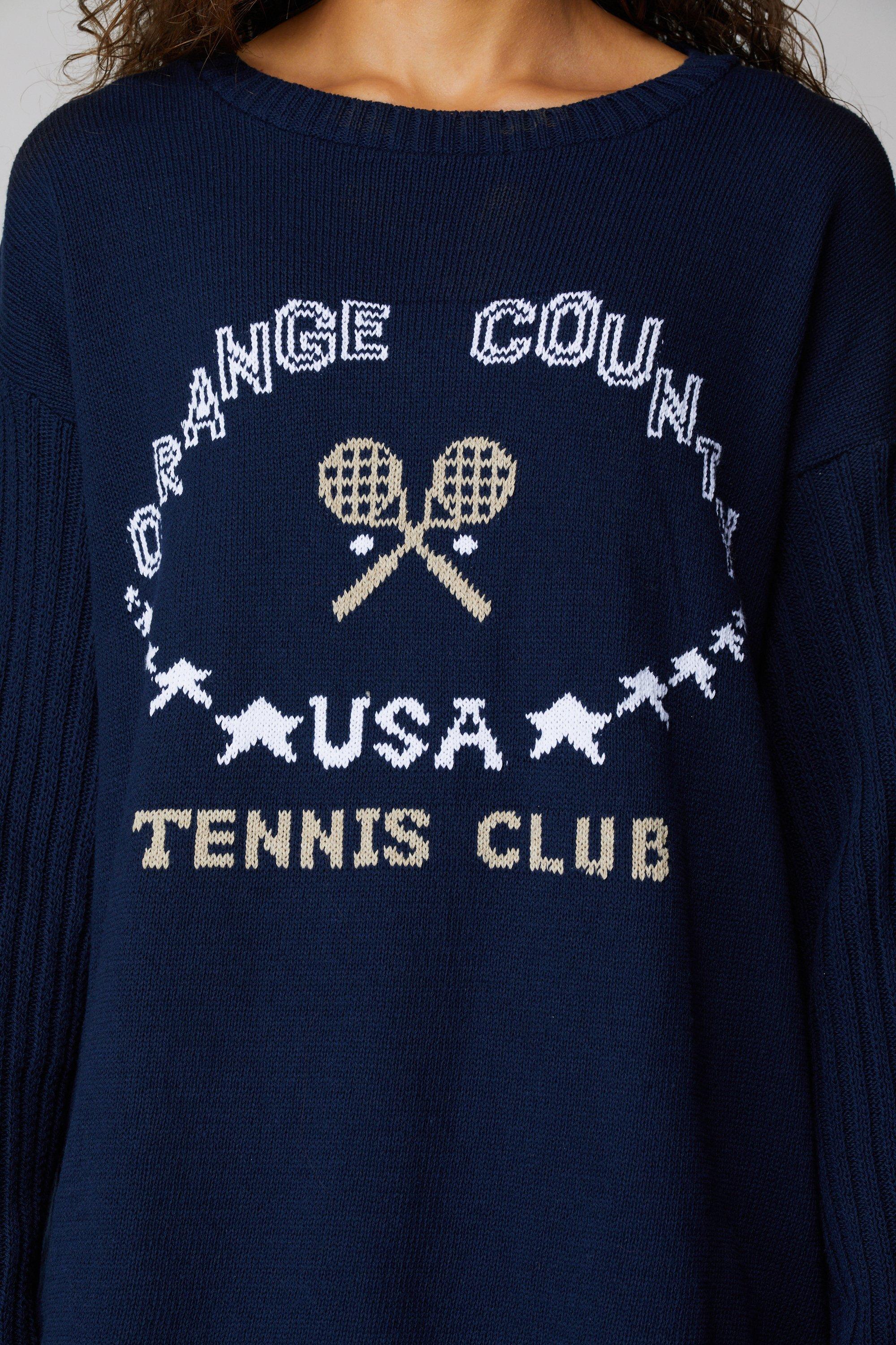 California tennis and discount wellness club sweatshirt