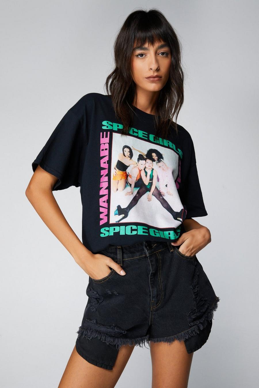 Spice Girls Wannabe Oversized Graphic T-Shirt