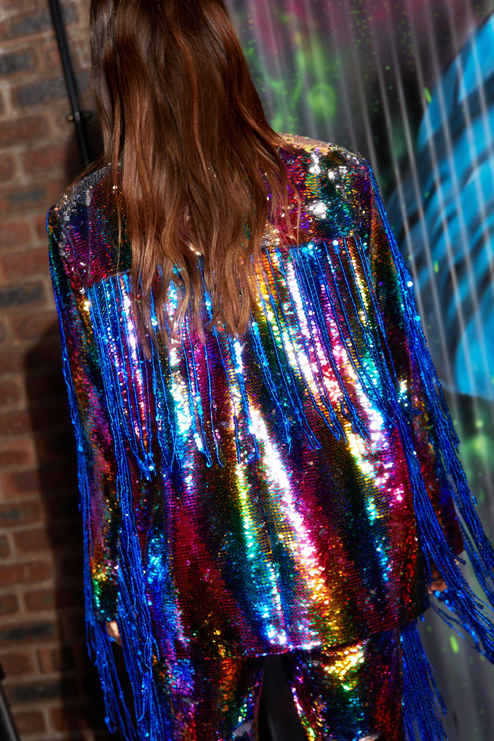 Multi 2025 sequin jacket