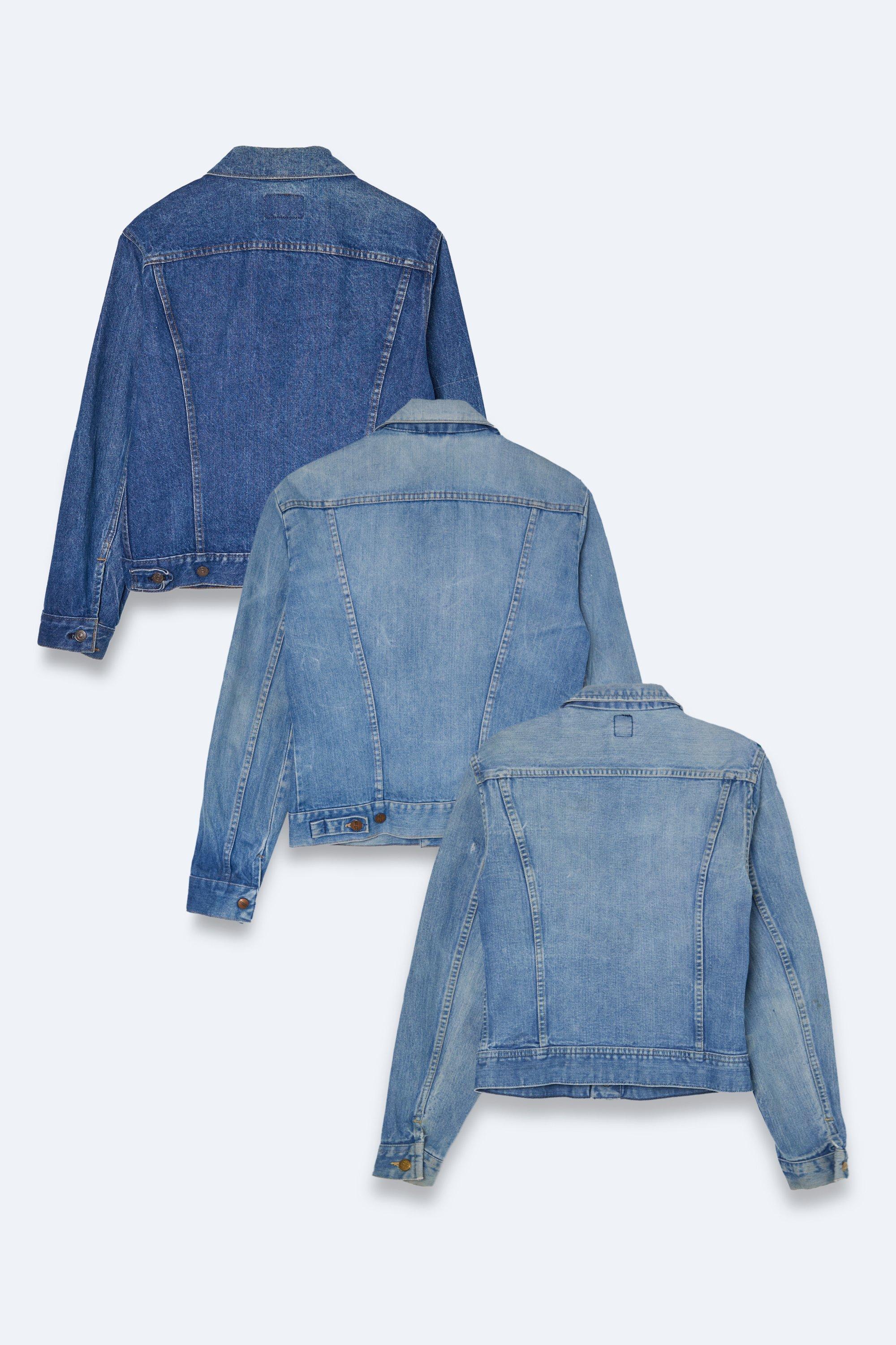 Oversized vintage shop denim jacket