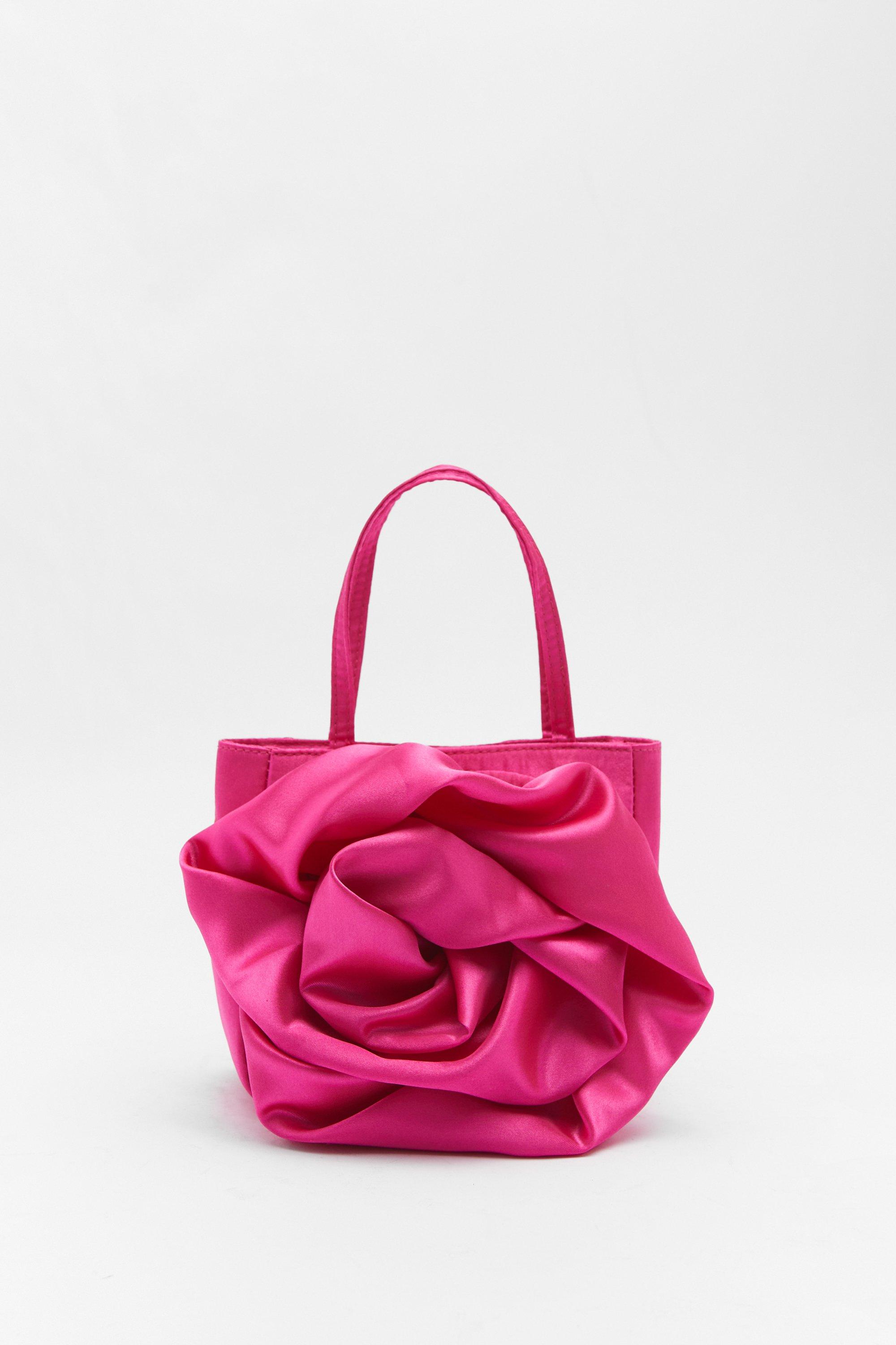 Satin tote outlet