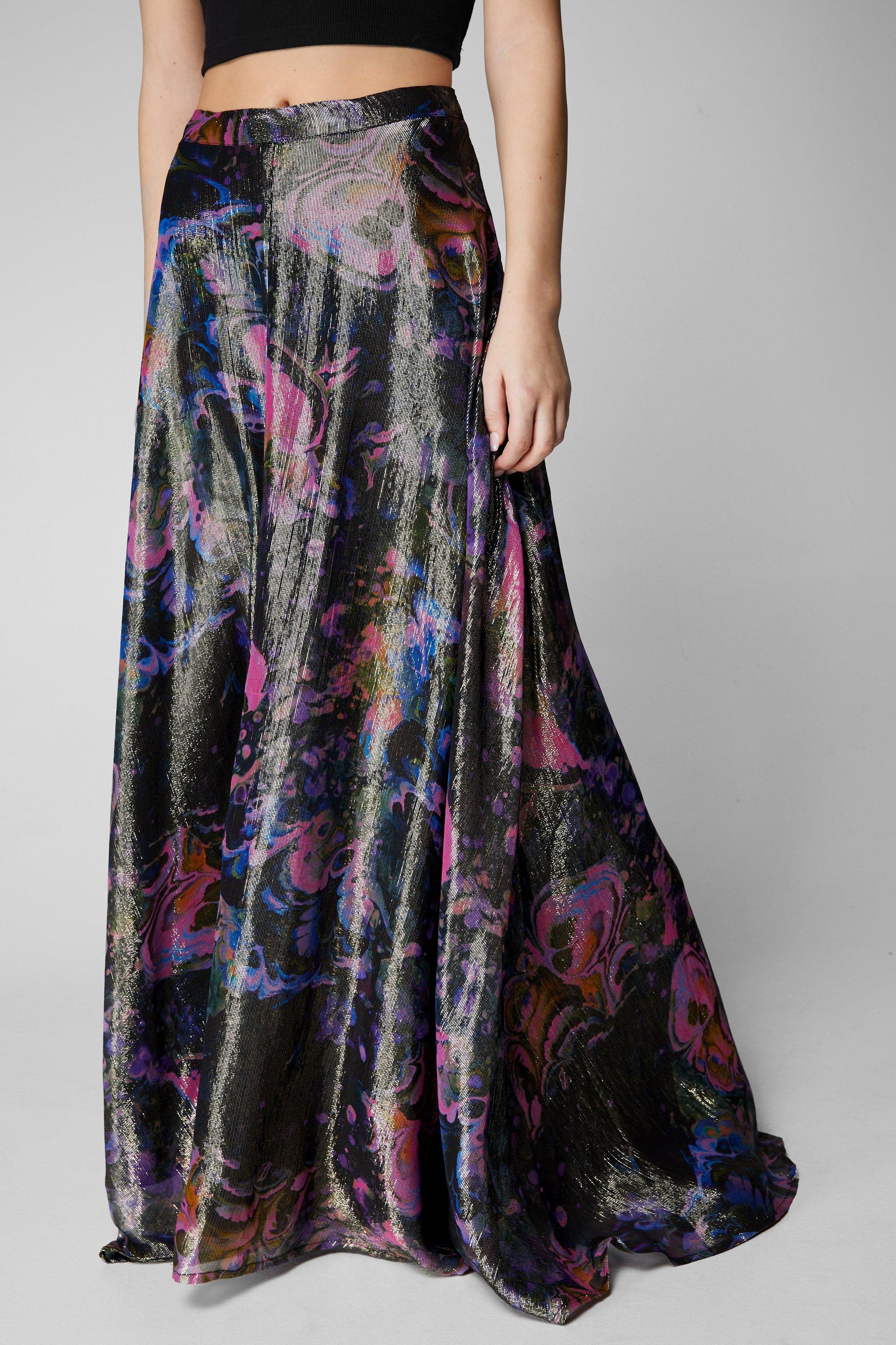 Nasty gal hotsell sequin maxi skirt