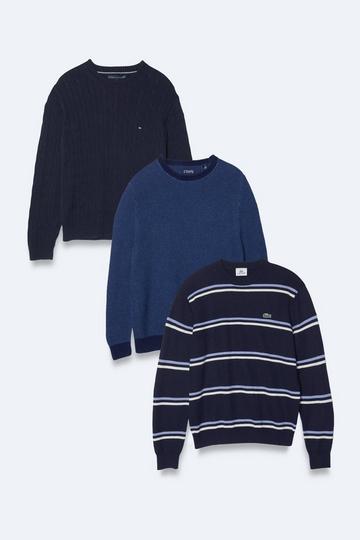 Vintage 90s Branded Sweater blue