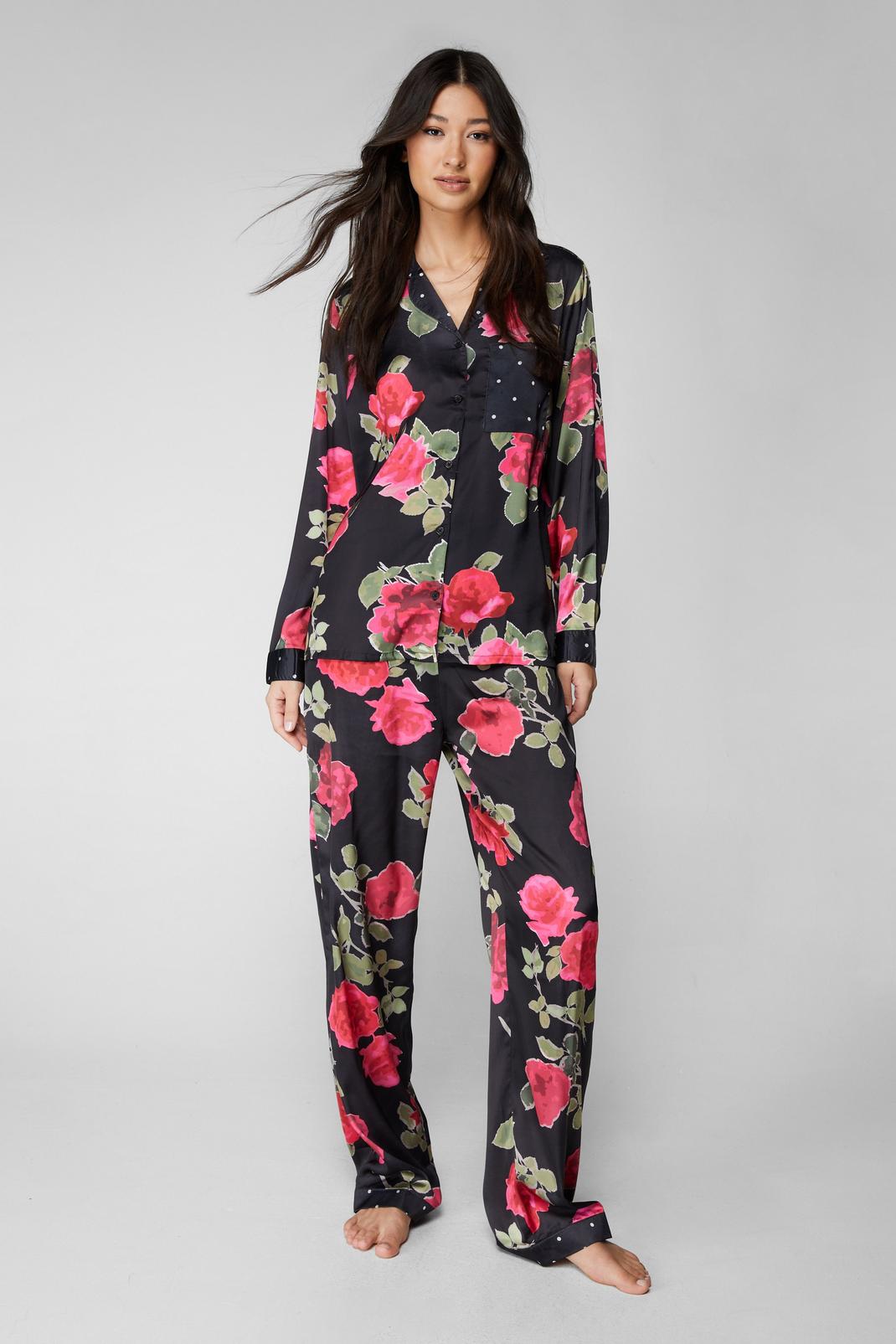 Pyjama à pois rose, Black image number 1