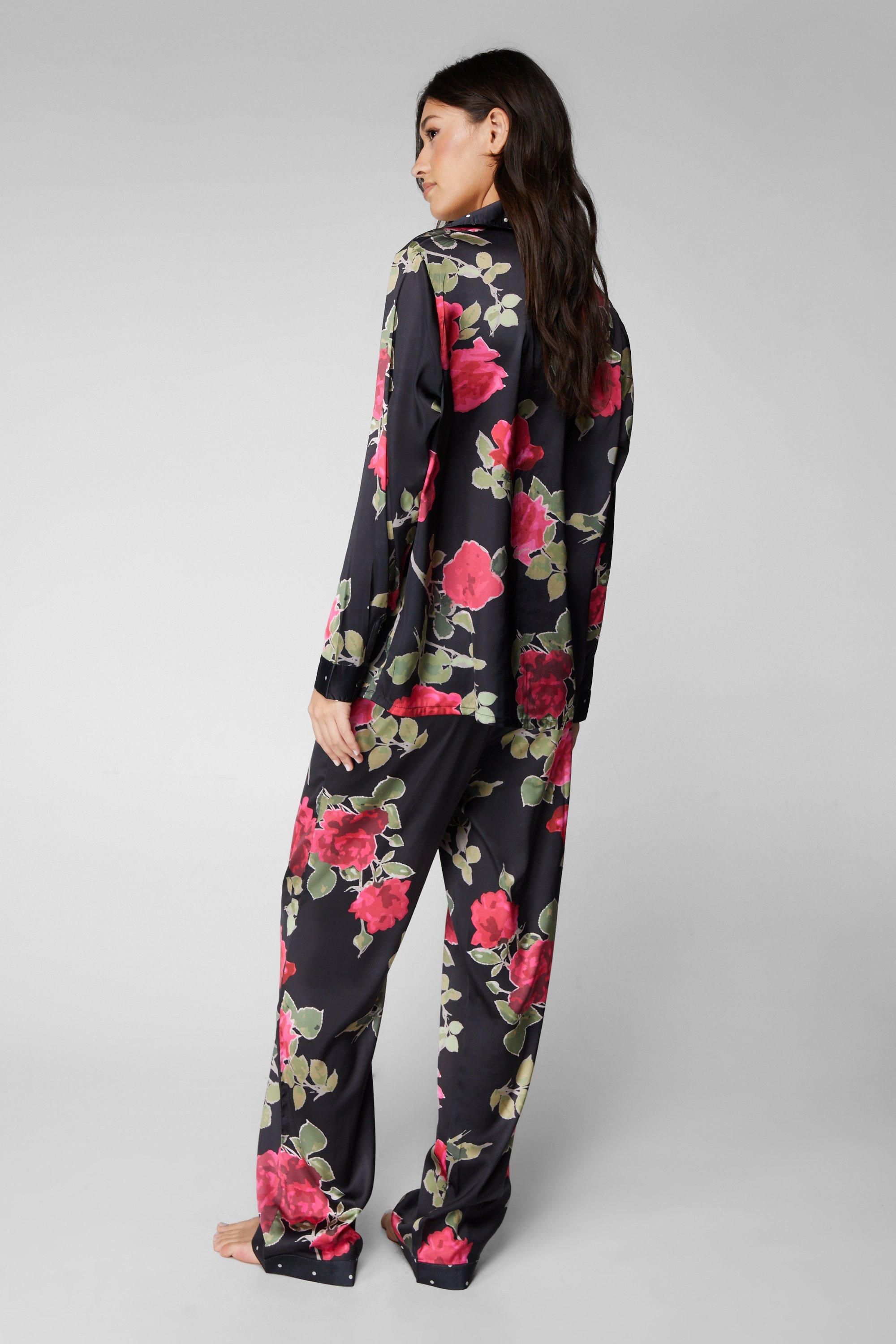 Floral Mix Pj Set, Nightwear & Loungewear