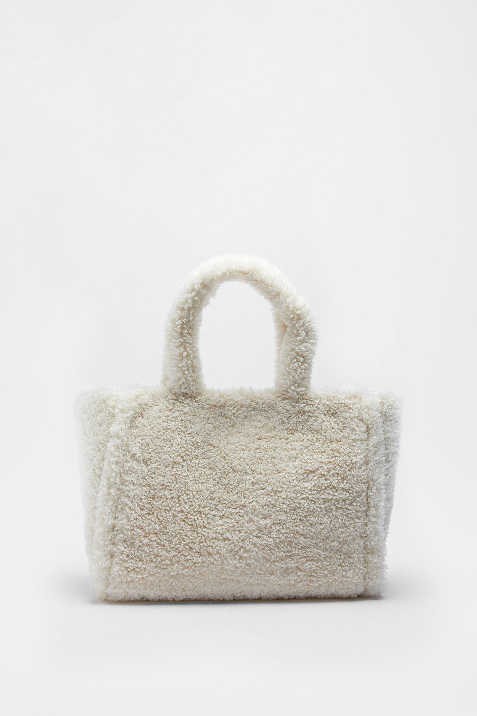 Faux Fur Tote Bag