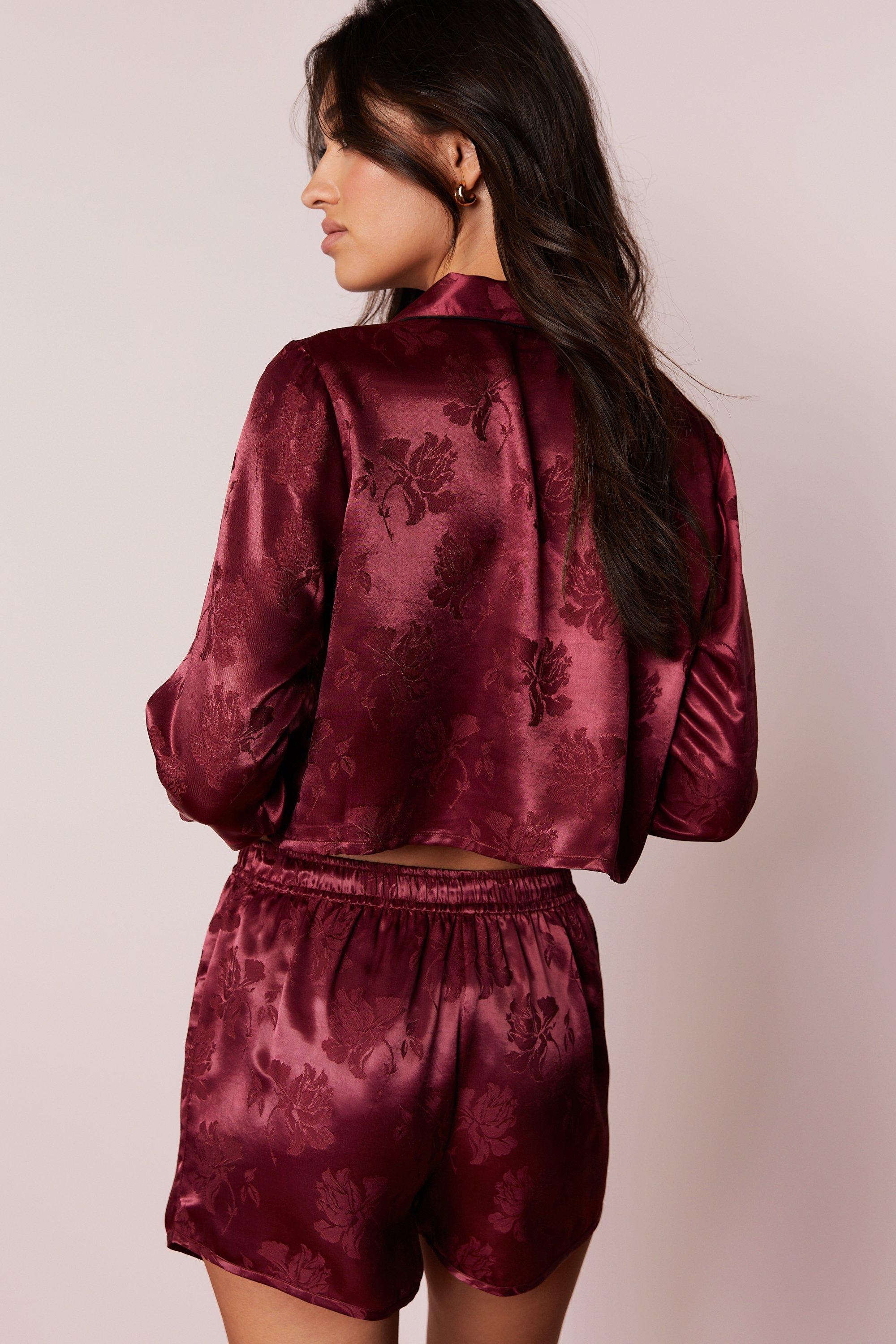 Velvet pyjama short discount set