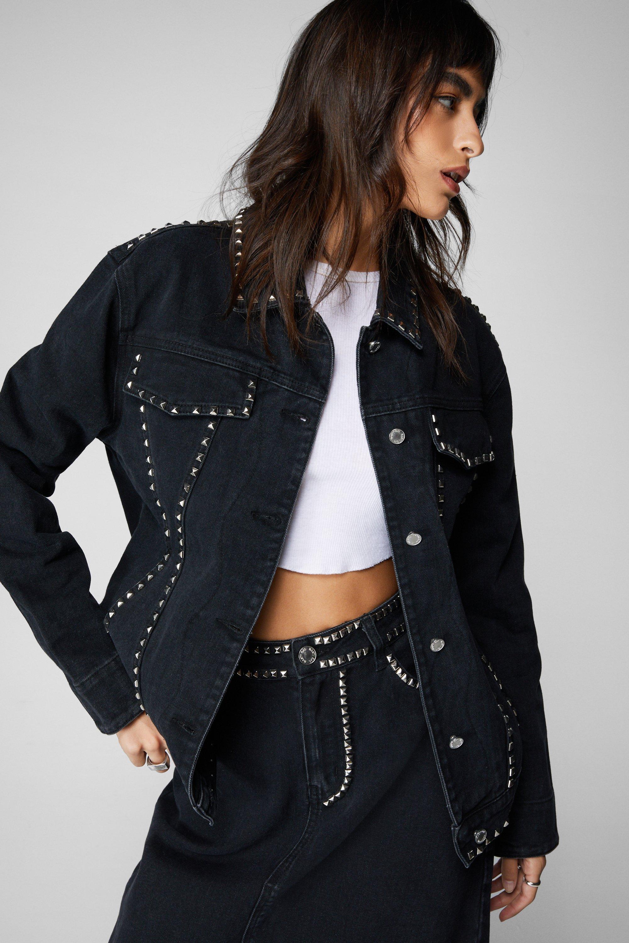 Studded denim jacket, thoughts? : r/streetwearstartup