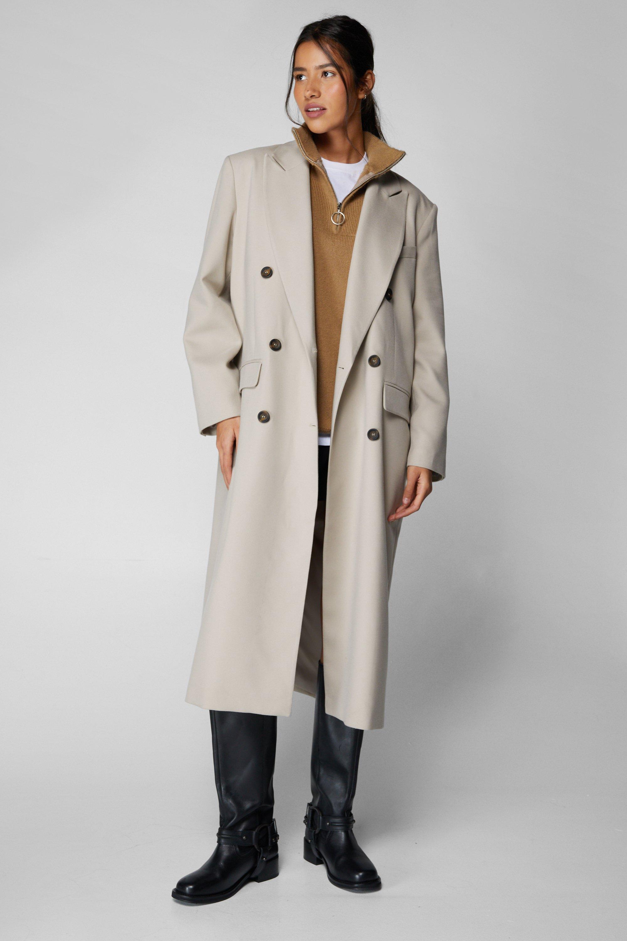 Warm duster sale coat