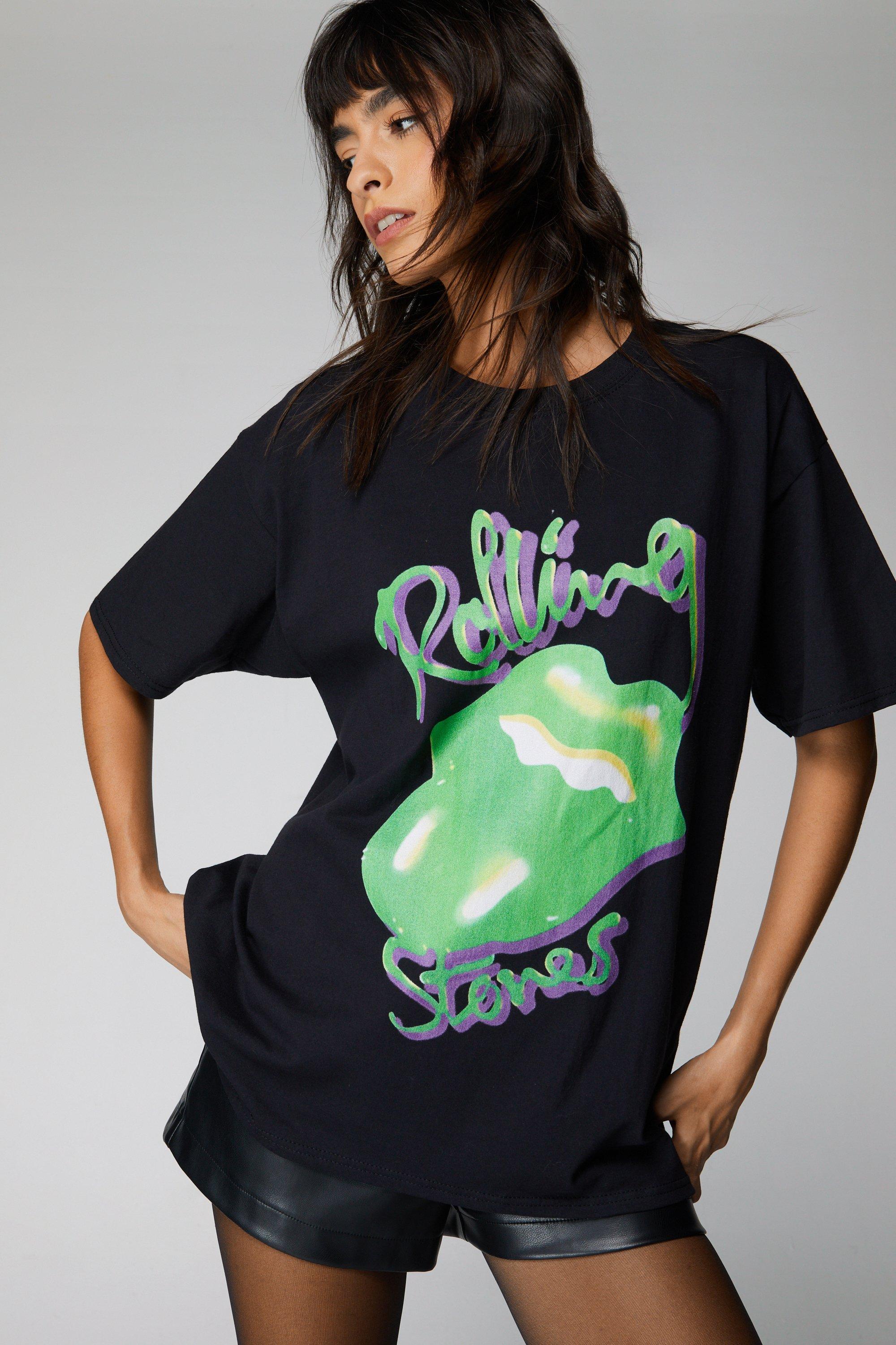 Rolling stones hotsell oversized t shirt