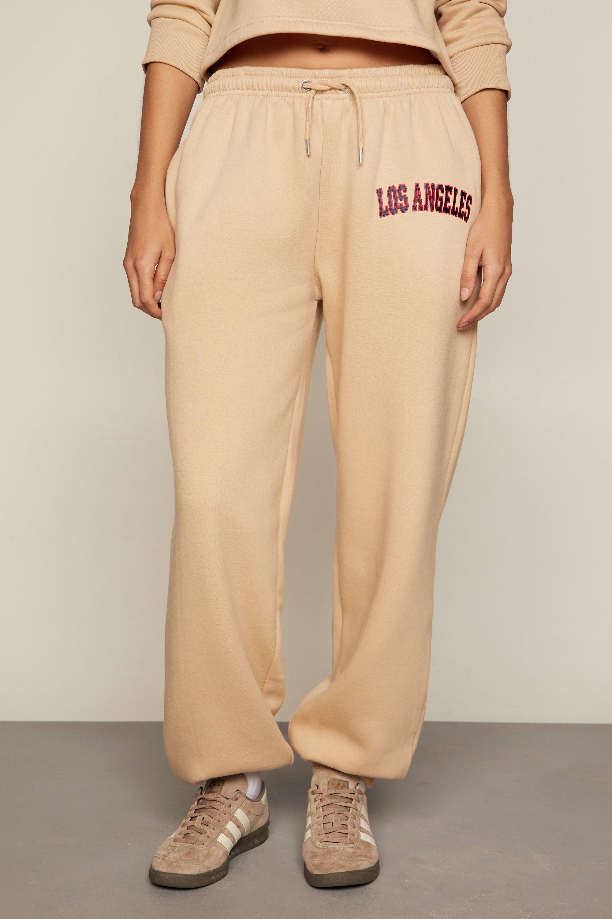 Los Angeles Oversized Mid Rise Joggers Nasty Gal