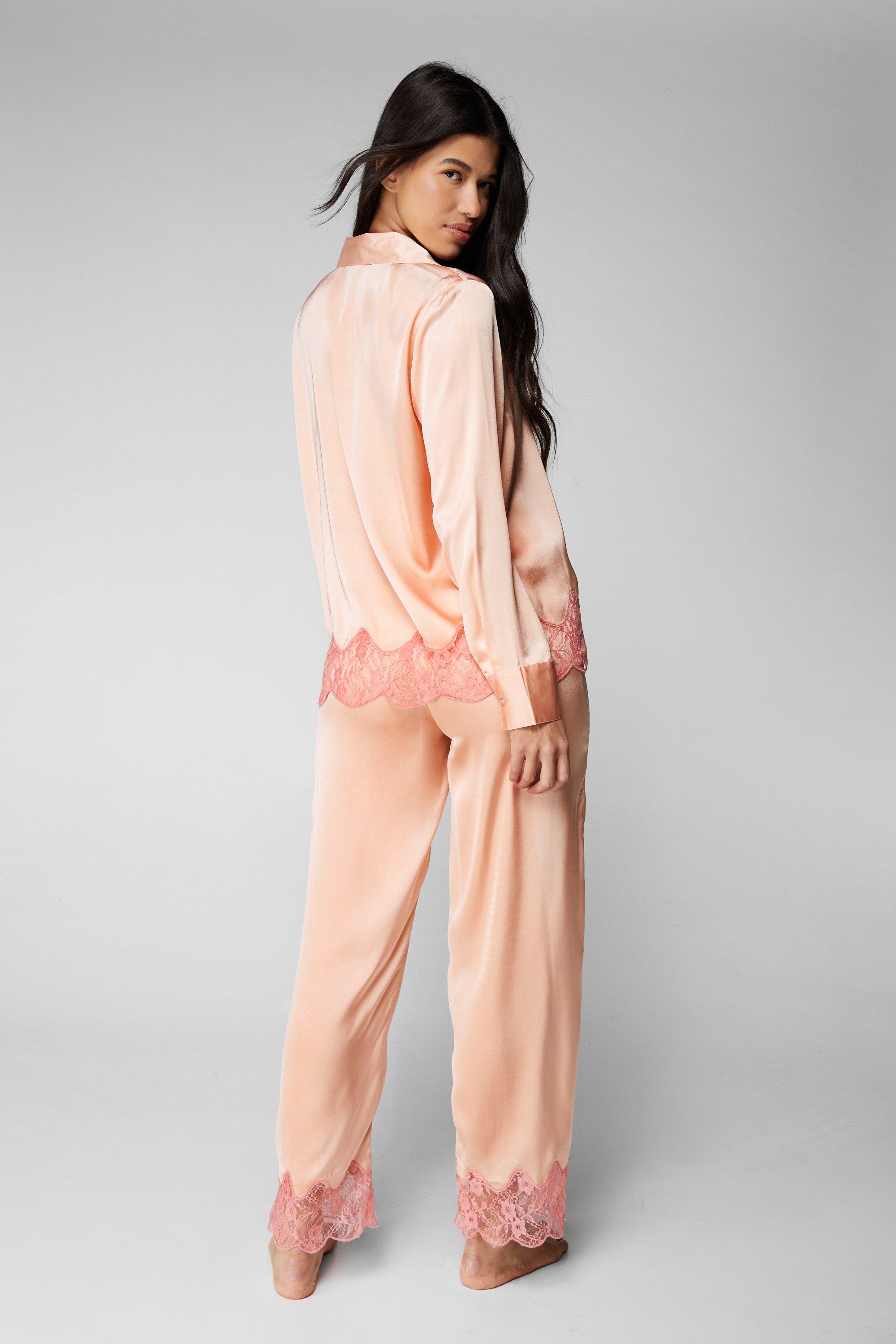 Lace pajama pants set new arrivals