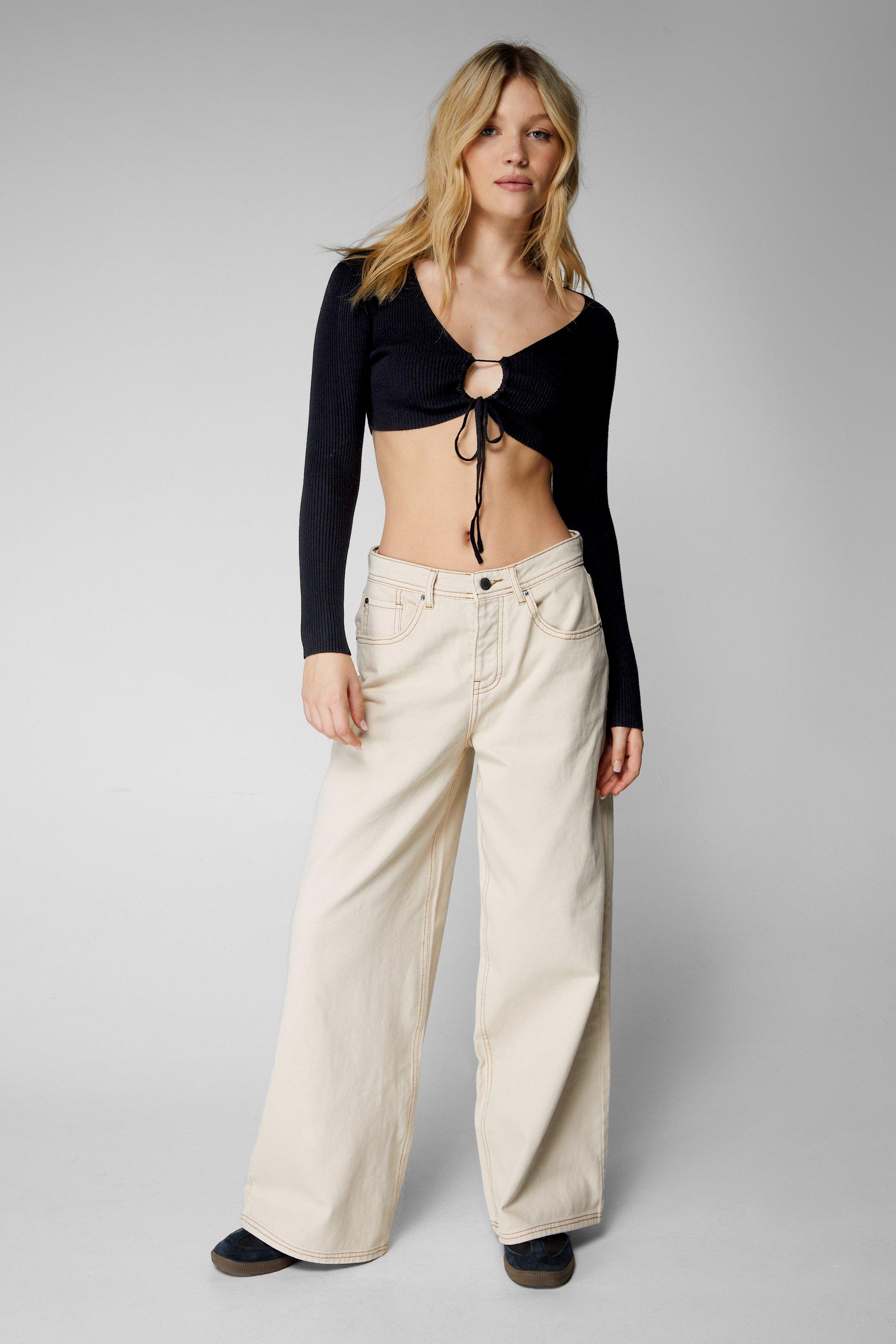 Nasty gal cropped cardigan sale