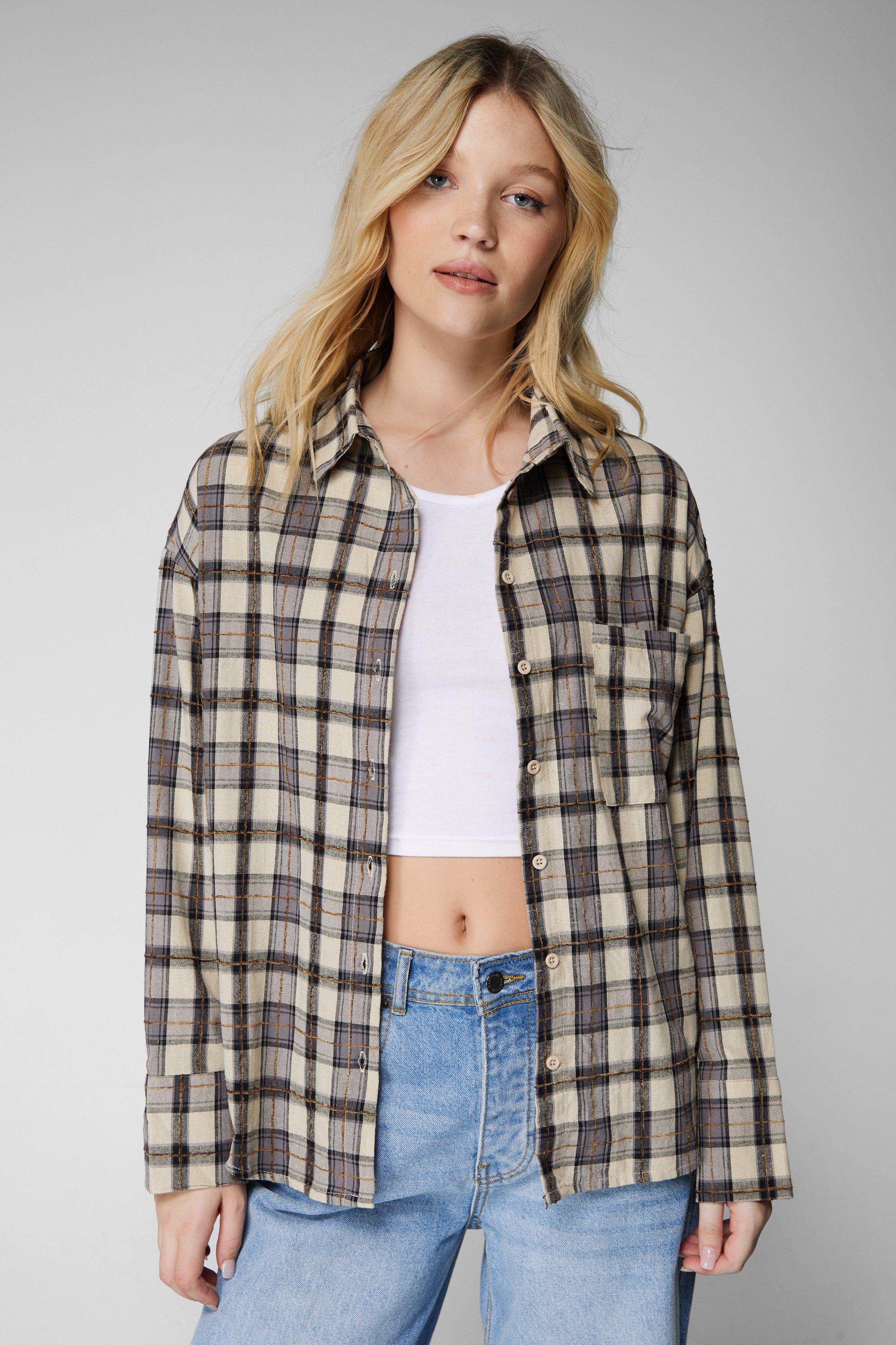 Chemise oversize carreaux Nasty Gal