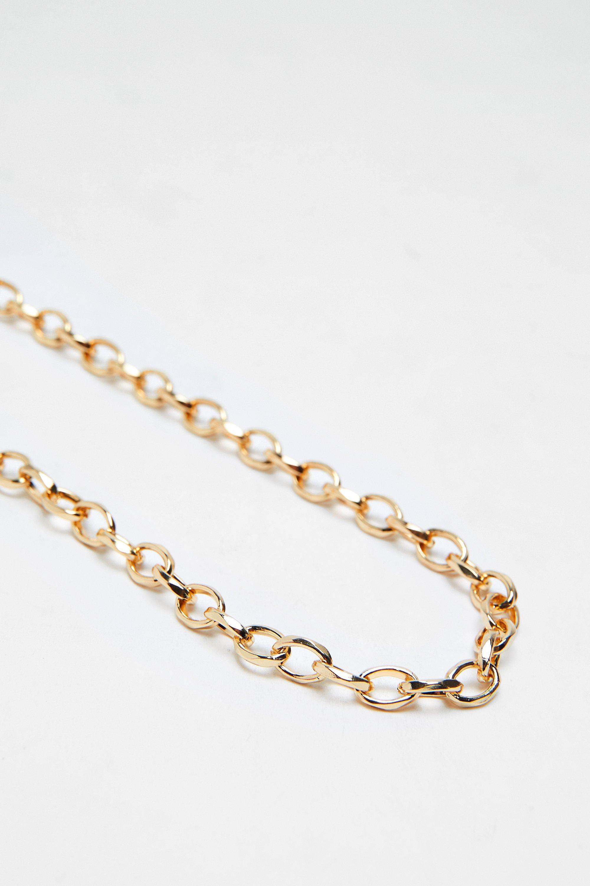 Twisted link hot sale gold chain