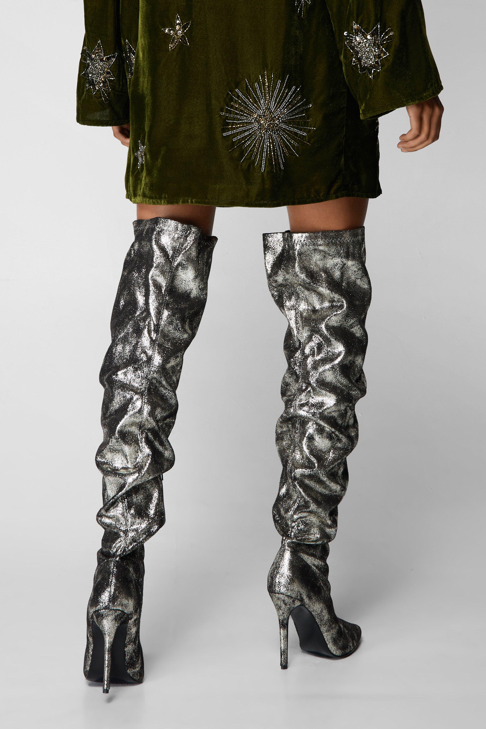 Missguided thigh deals high boots