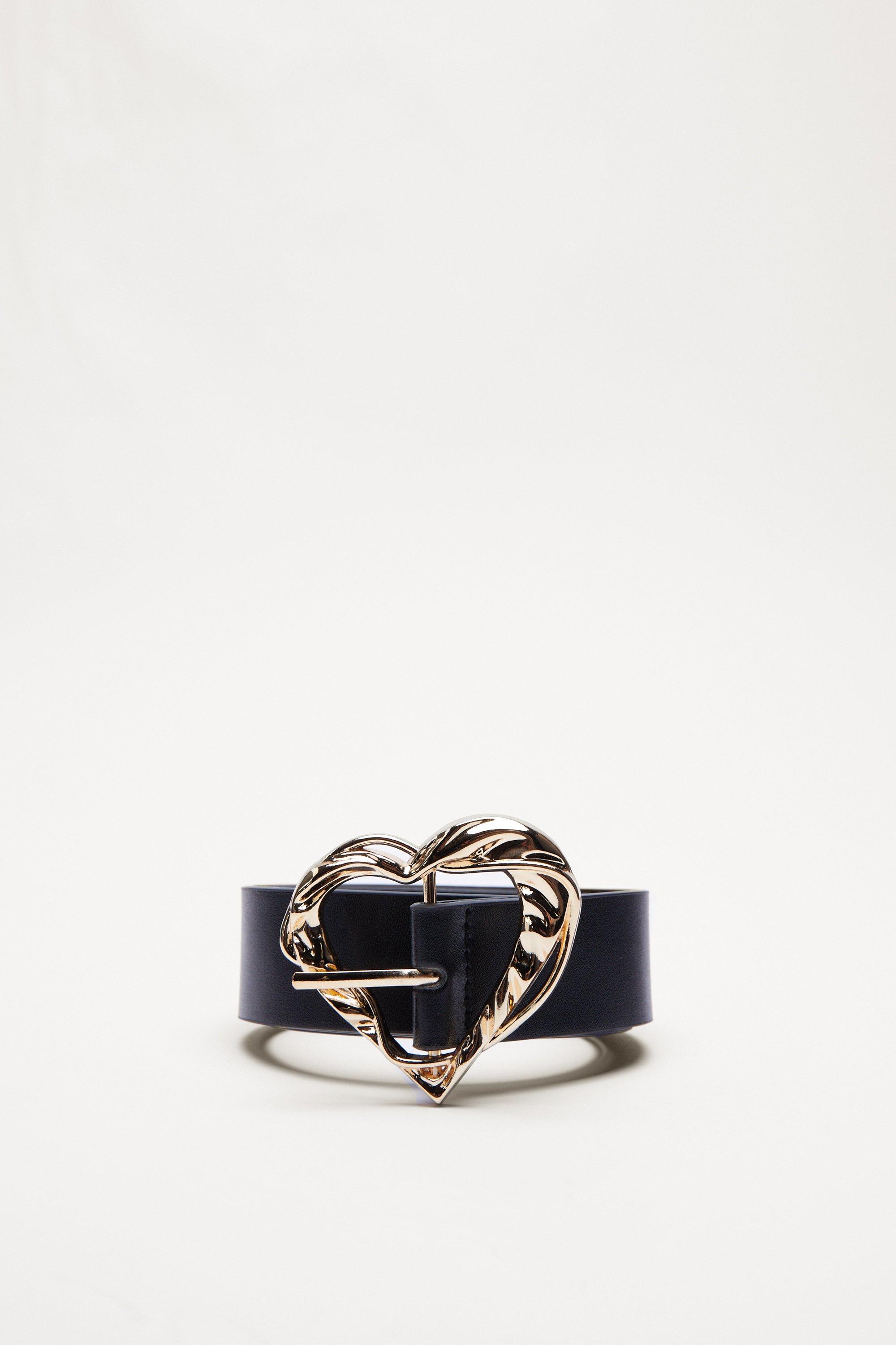 Next HEART BUCKLE BELT - Belt - black - Zalando.de