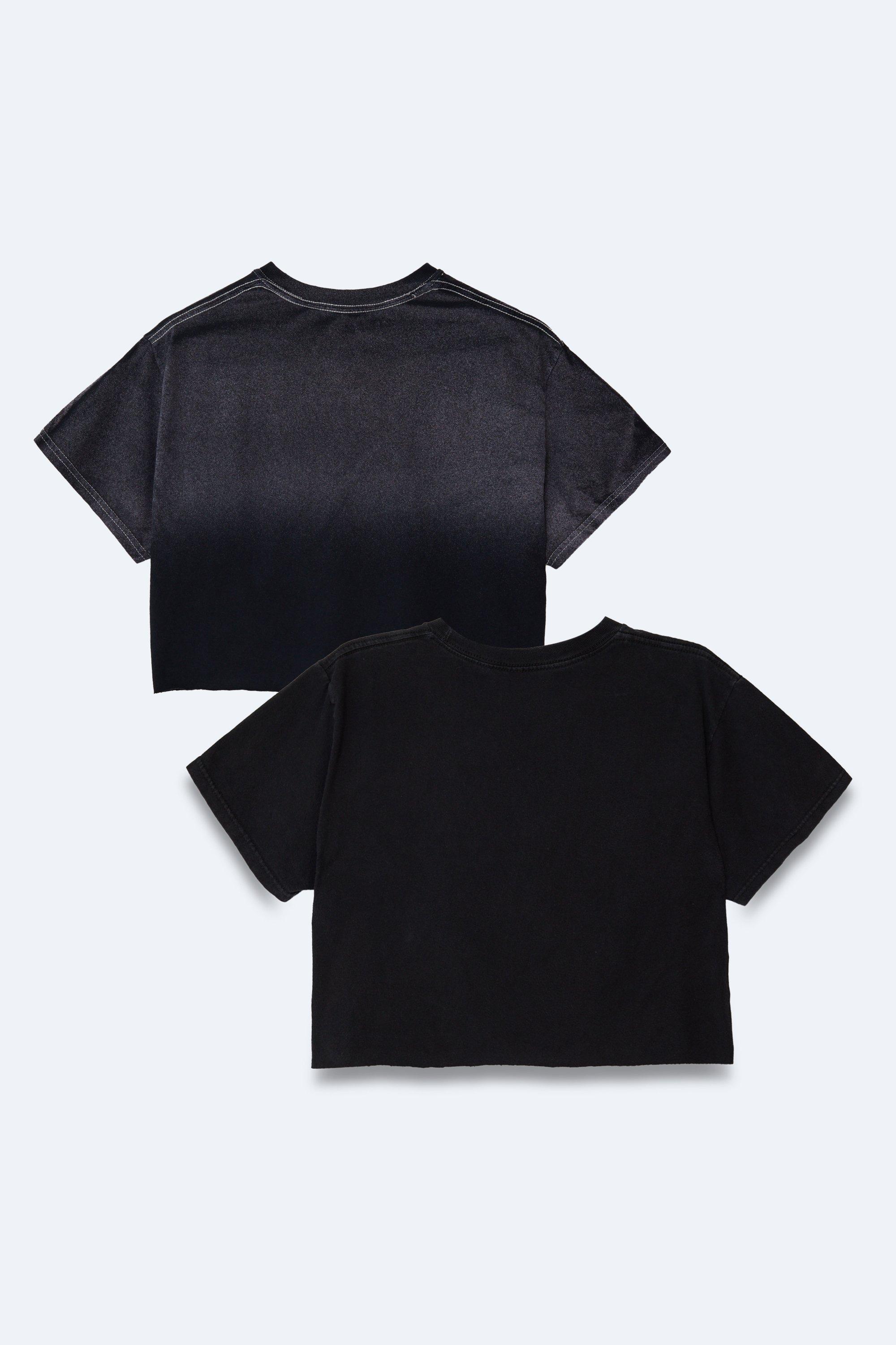 Vintage band crop tops sales
