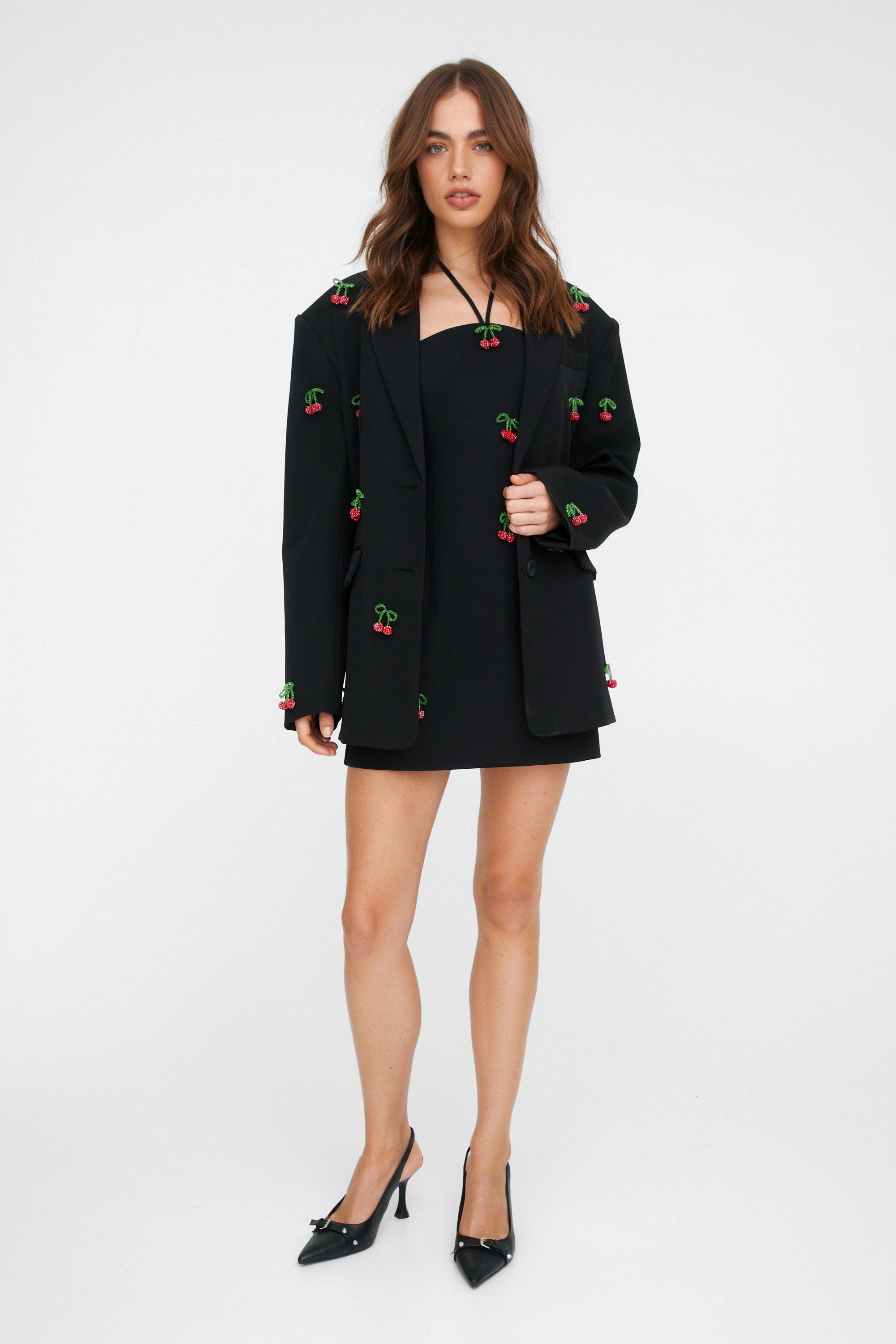 Nasty gal cherry dress sale