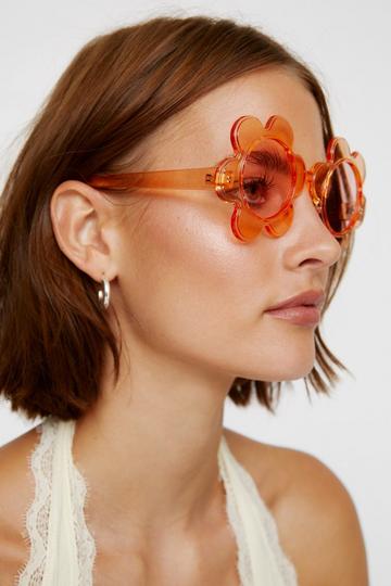 Sunflower Coloured Lens Sunglasses orange