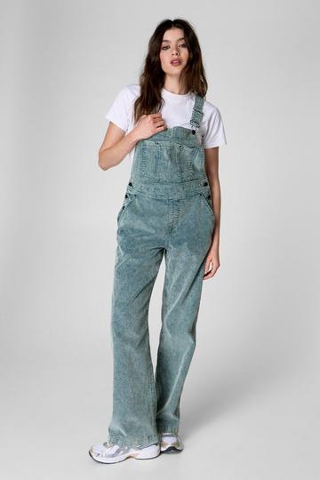 Cord Dungaree washed blue