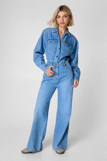 The Denim Boilersuit authentic denim