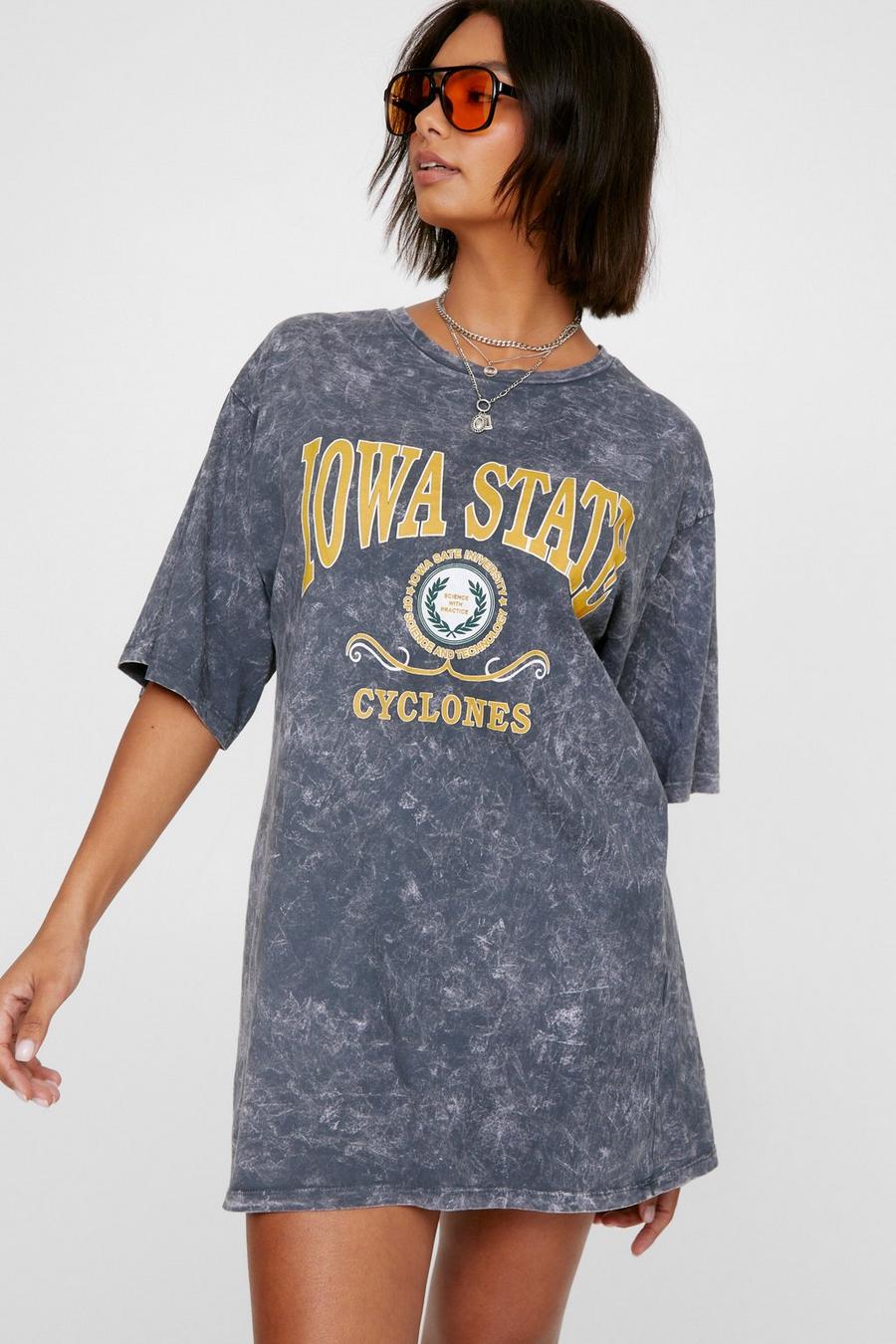 Iowa State Washed Graphic T-shirt Dress