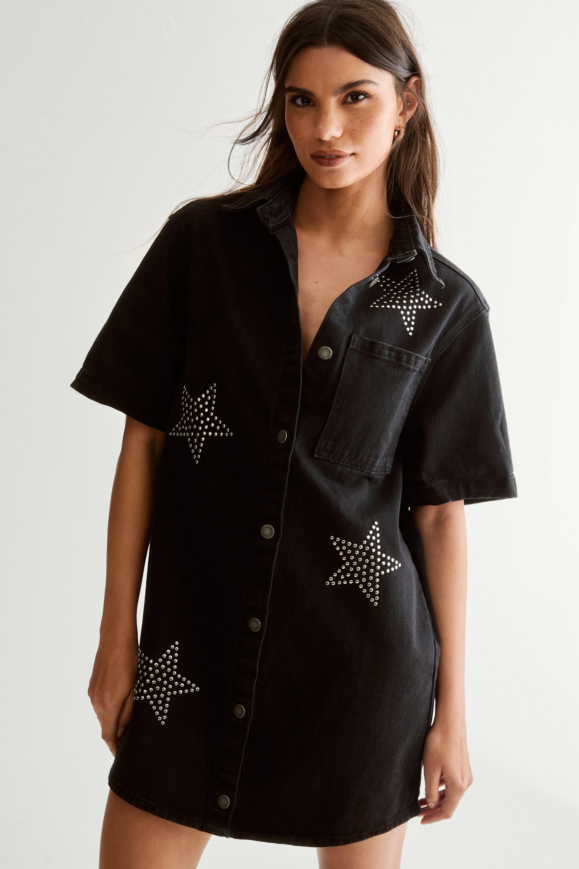 Black Denim Dresses | Black Jean Dresses | Nasty Gal Black Denim Dresses | Black Jean Dresses | Nasty Gal