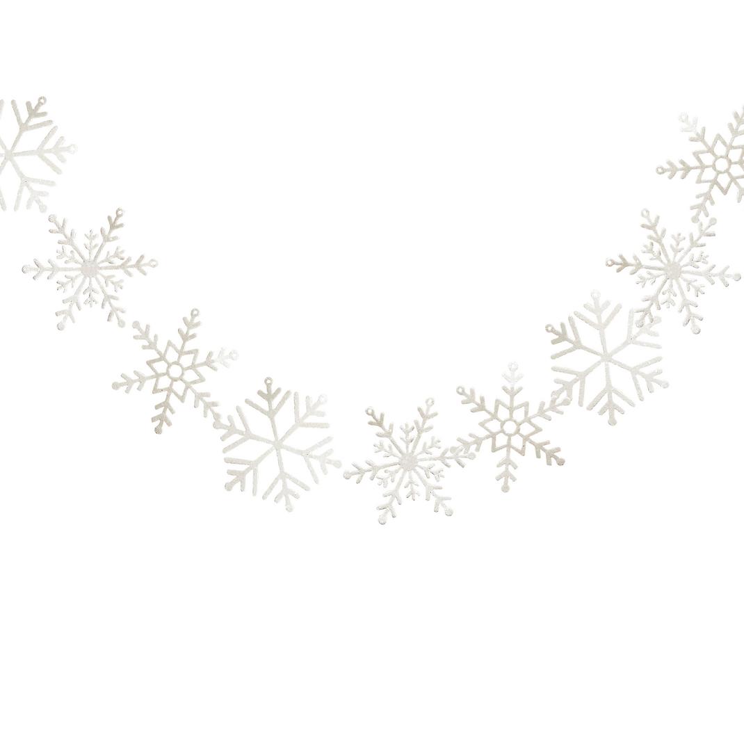 173 Ginger Ray Glitter Snowflake Garland  image number 2